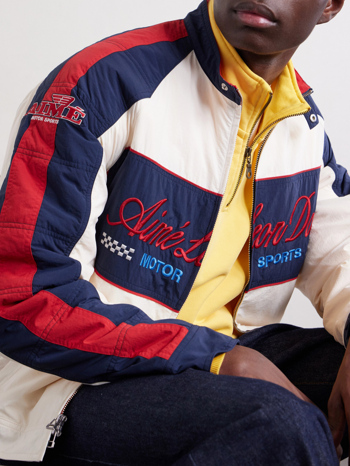 Aimé Leon Dore - Logo-Embroidered Shell Lightweight Jacket