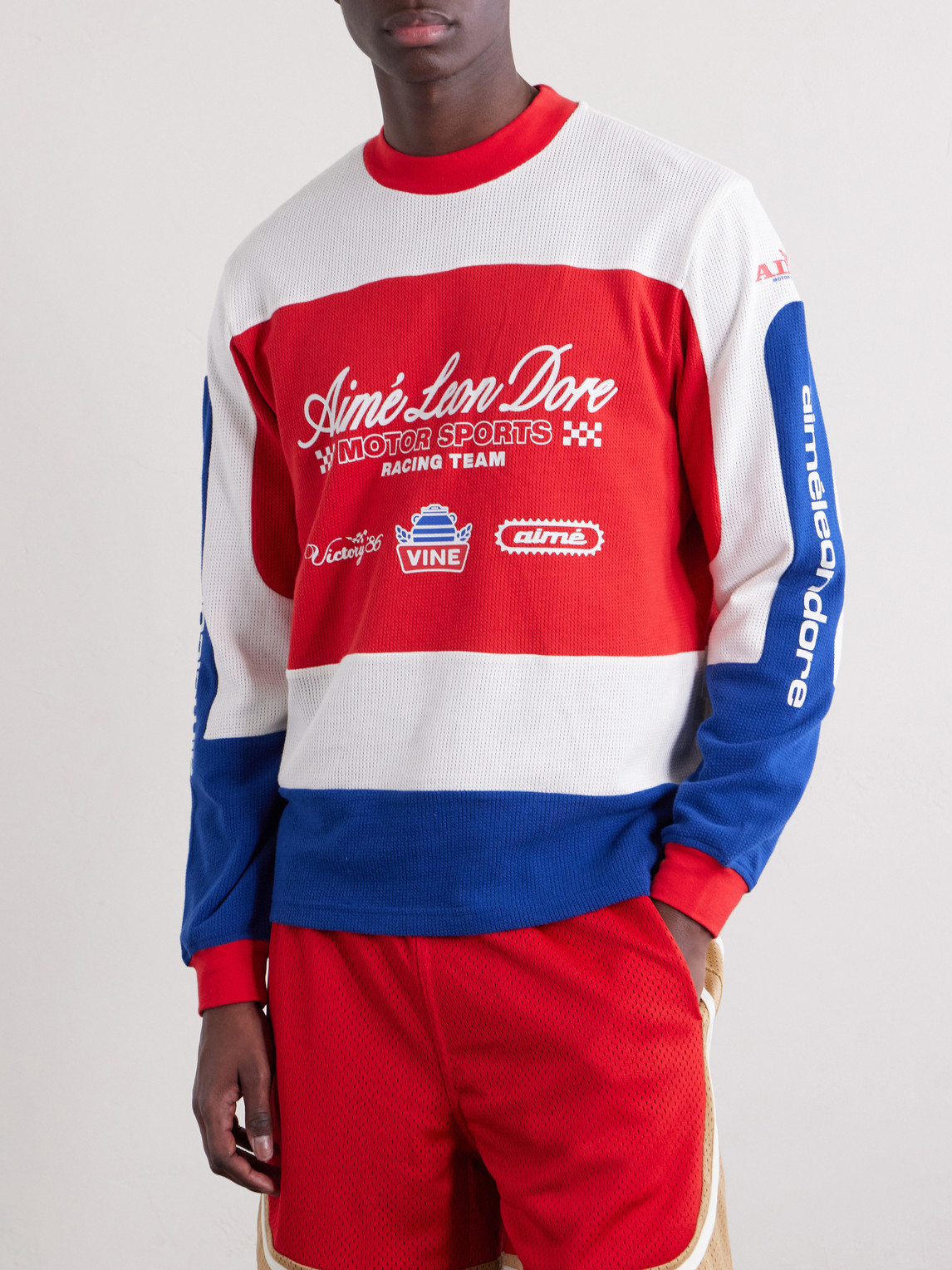 Aimé Leon Dore - Motocross Printed Cotton-Jersey T-Shirt