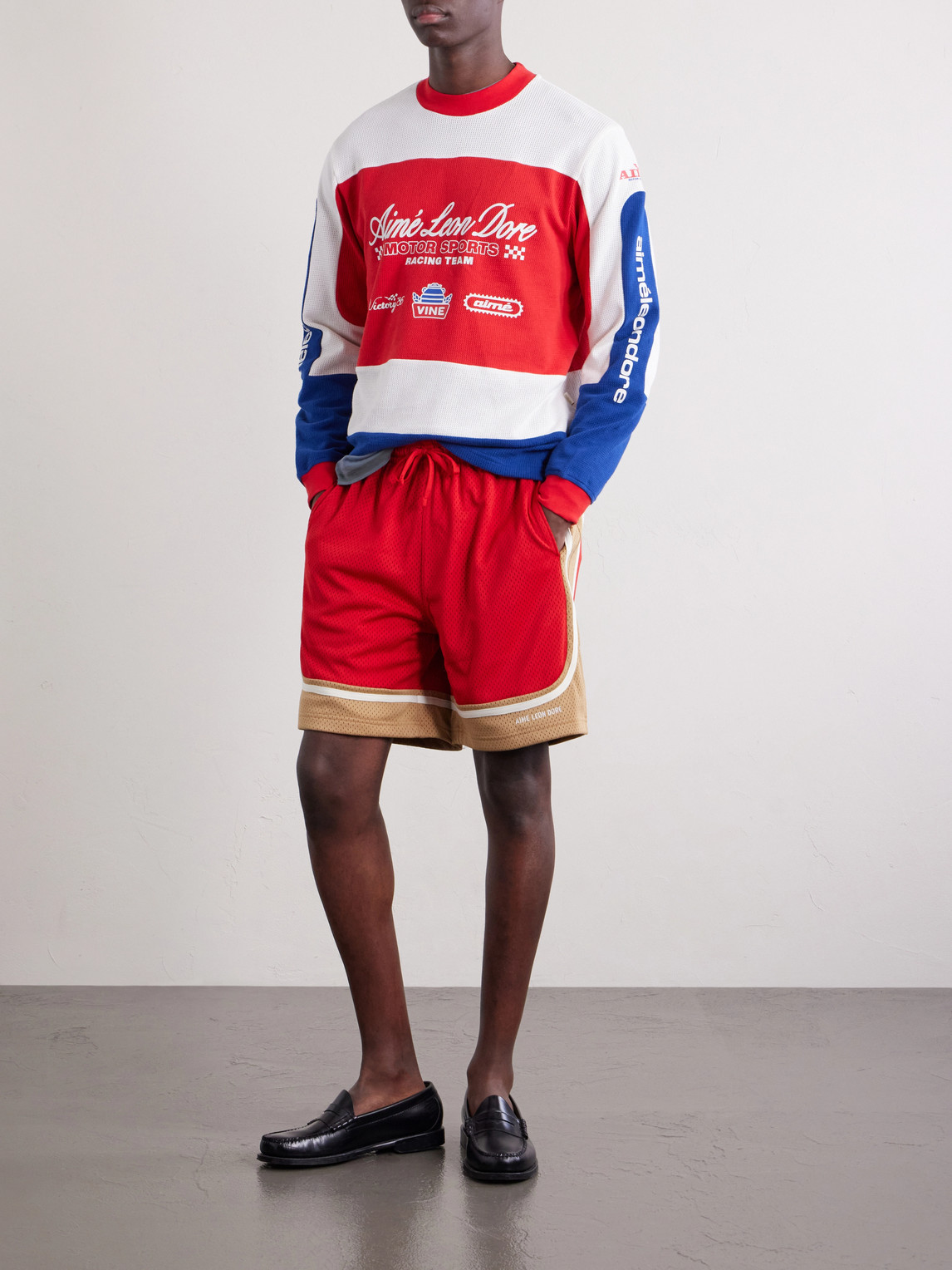 Aimé Leon Dore - Motocross Printed Cotton-Jersey T-Shirt