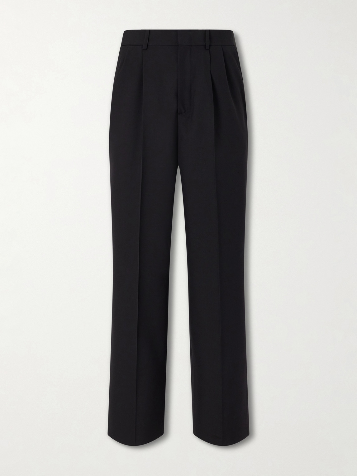 Jil Sander Straight-Leg Pleated Virgin Wool Trousers IT 52