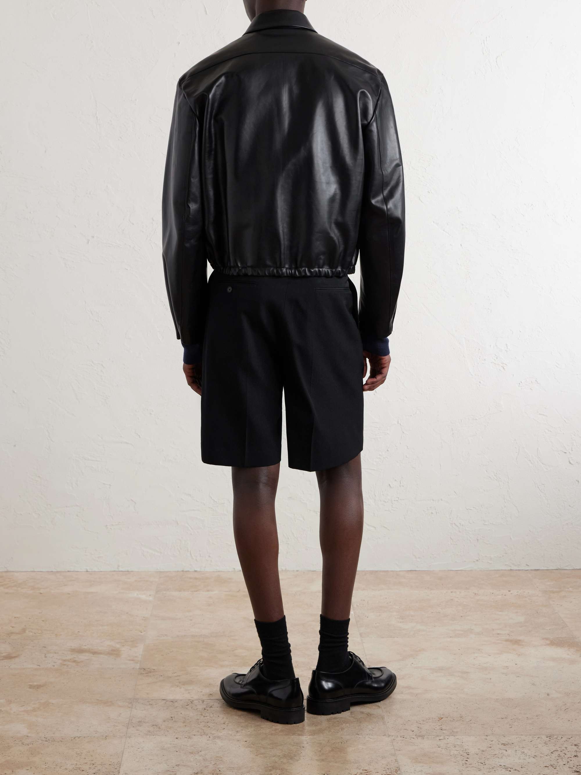 JIL SANDER Leather Jacket for Men | MR PORTER