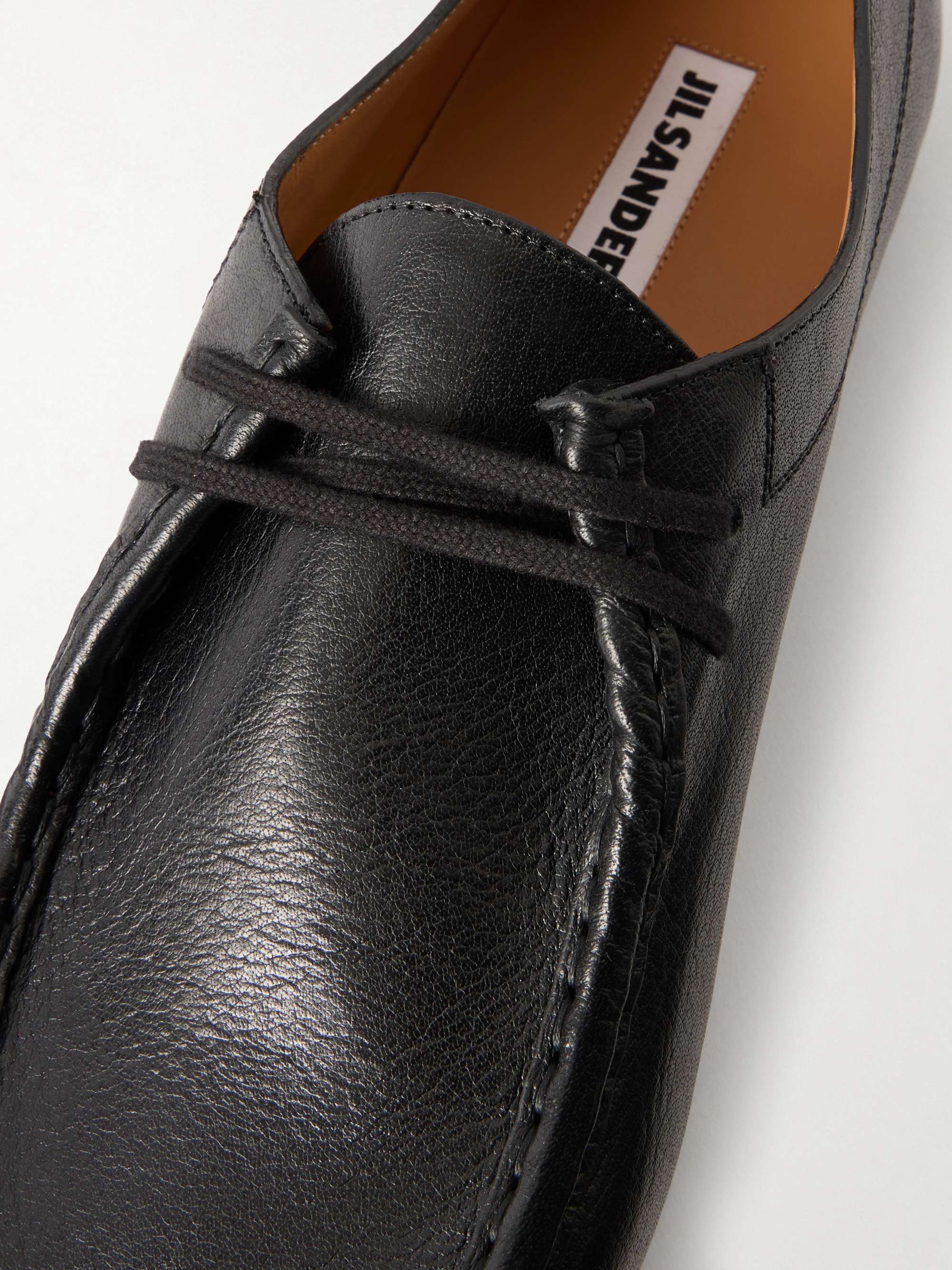 JIL SANDER Leather Derby Shoes for Men | MR PORTER