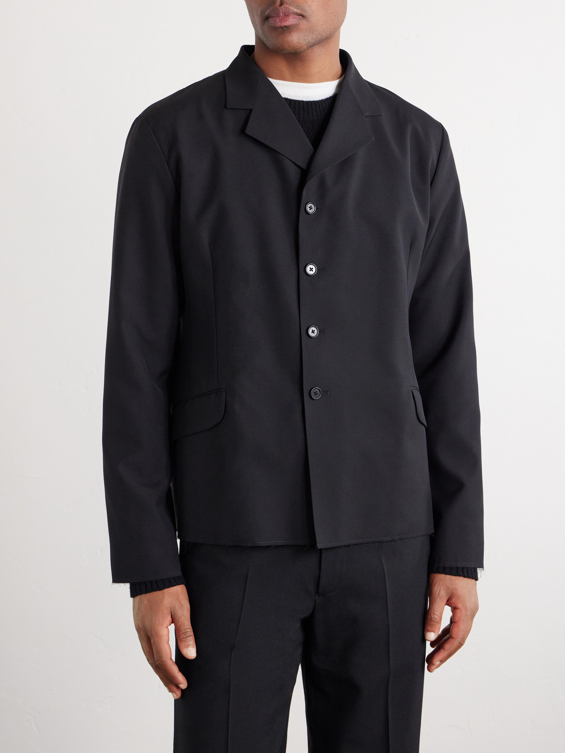 Jil Sander - Virgin Wool Jacket - Men - Black - It 50 