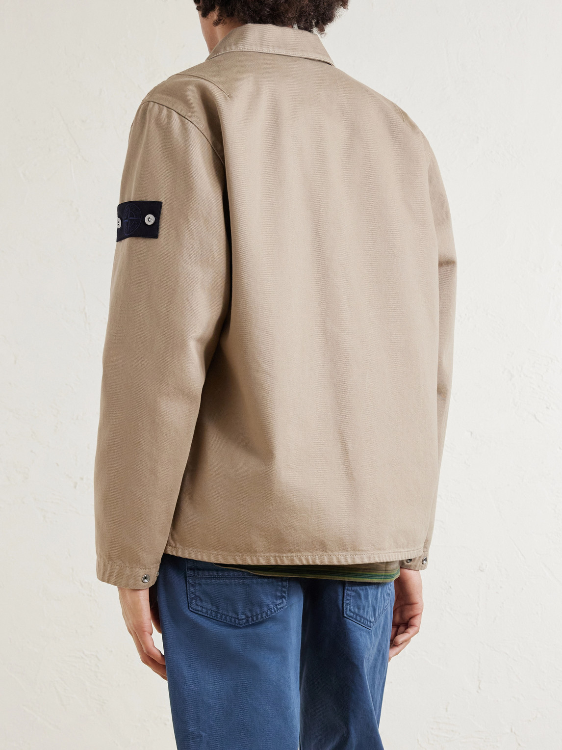Denim Light Bull Denim-Tc Overshirt