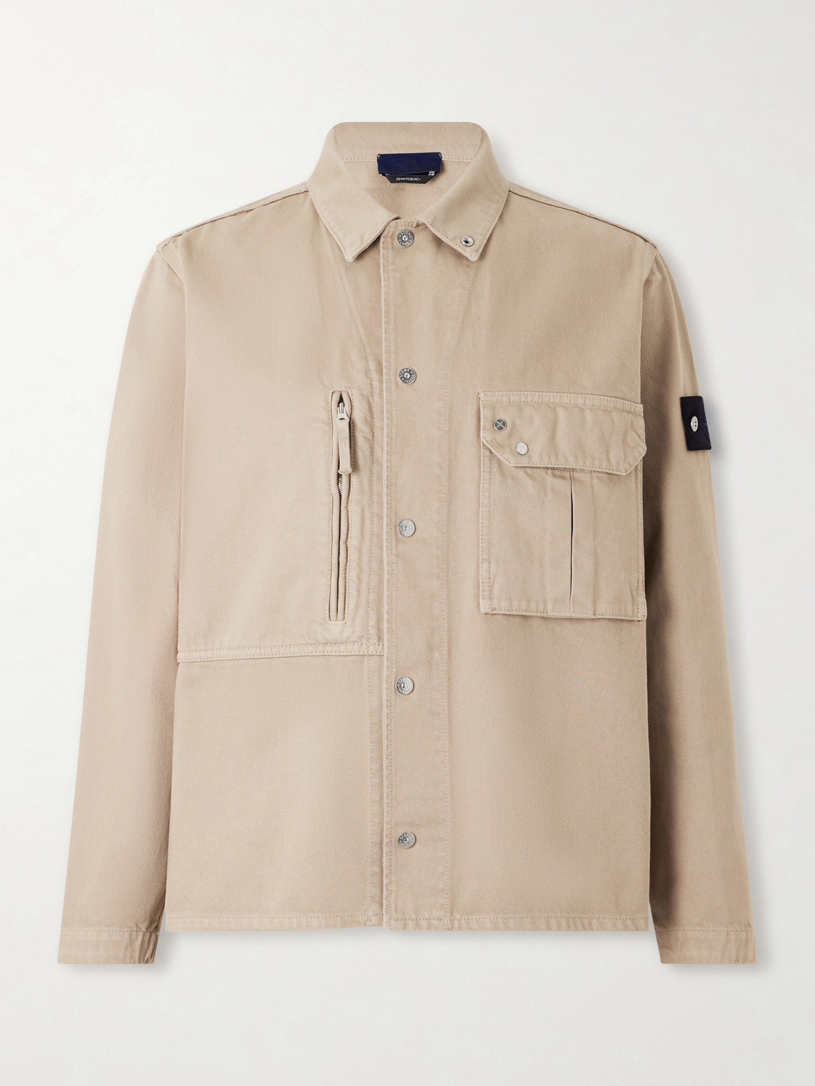Denim Light Bull Denim-Tc Overshirt