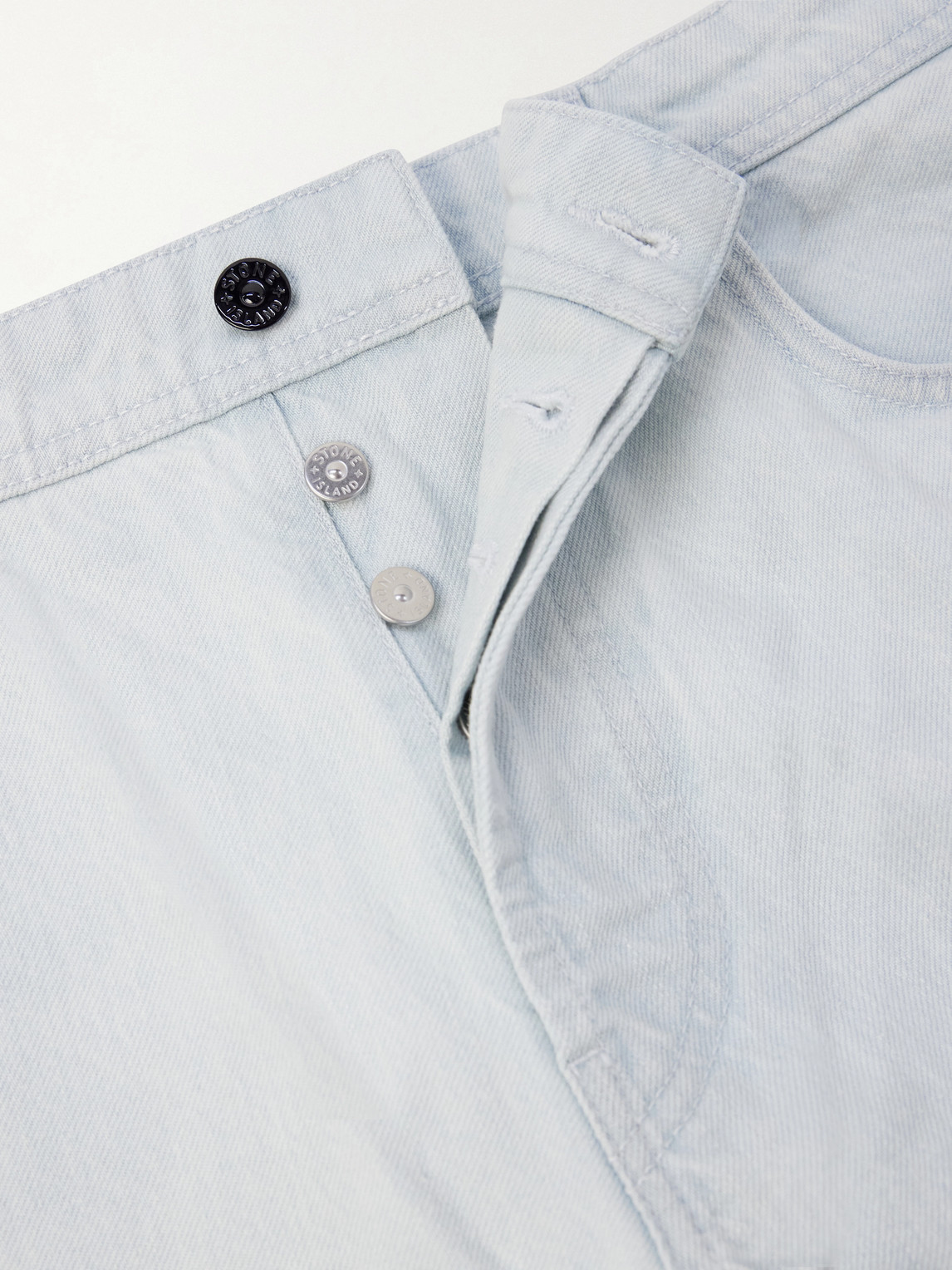 Denim Straight-Leg Jeans