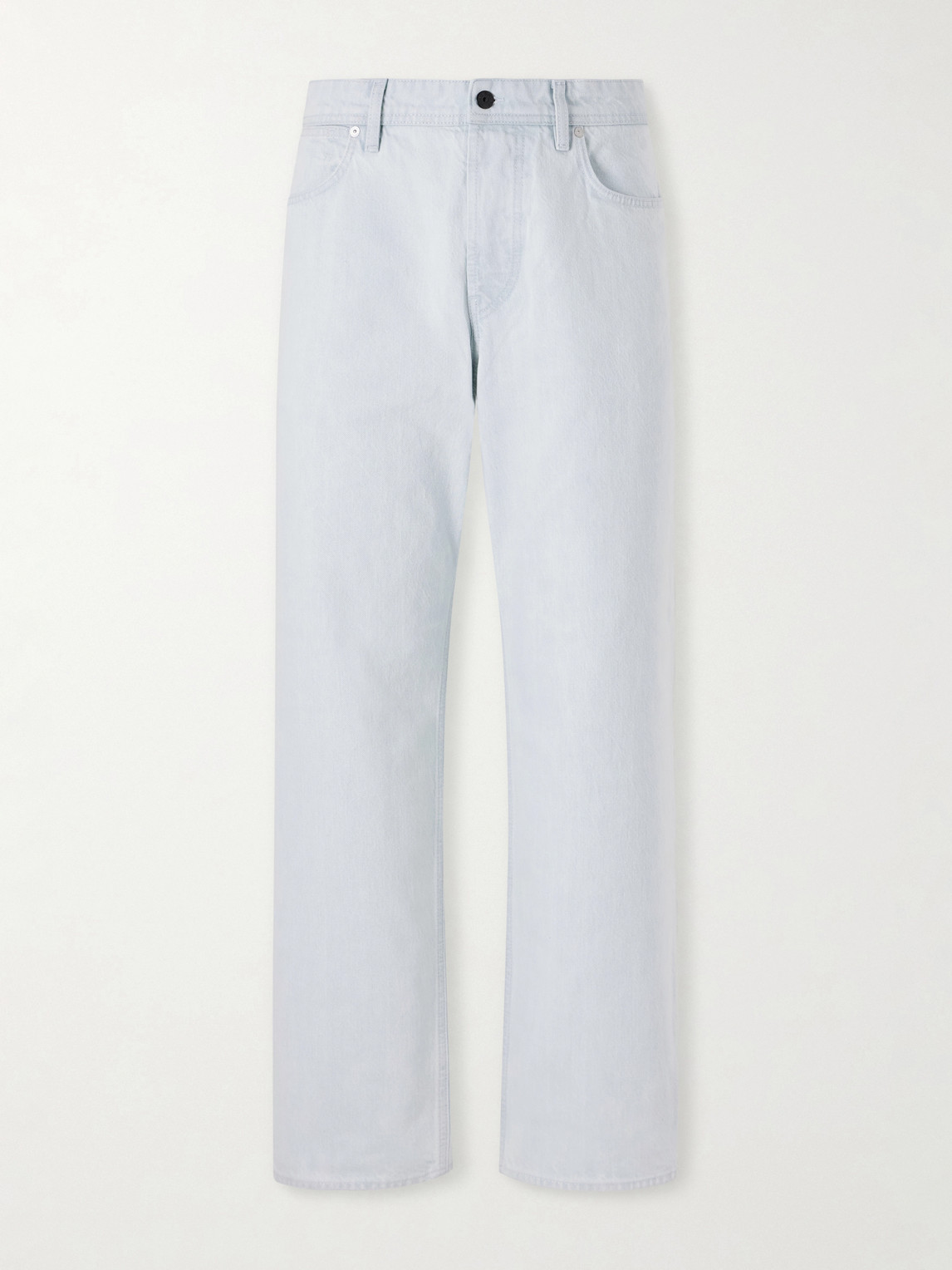 Denim Straight-Leg Jeans