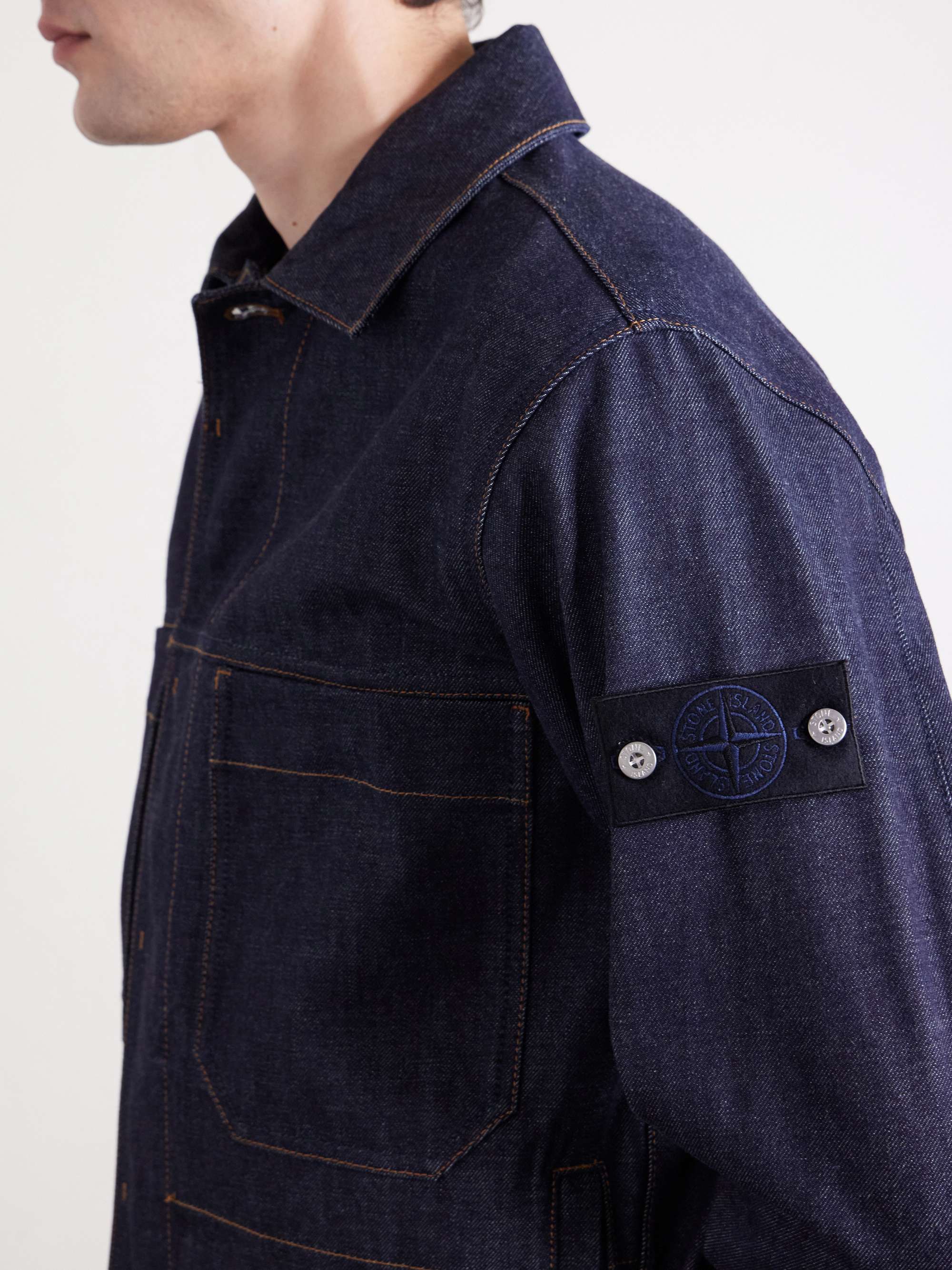 STONE ISLAND Stone Island Denim Jacket for Men | MR PORTER
