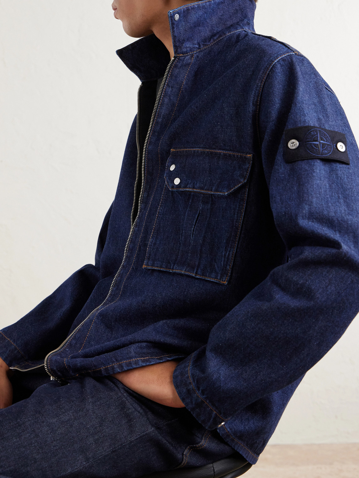 Denim Rinsed Overshirt