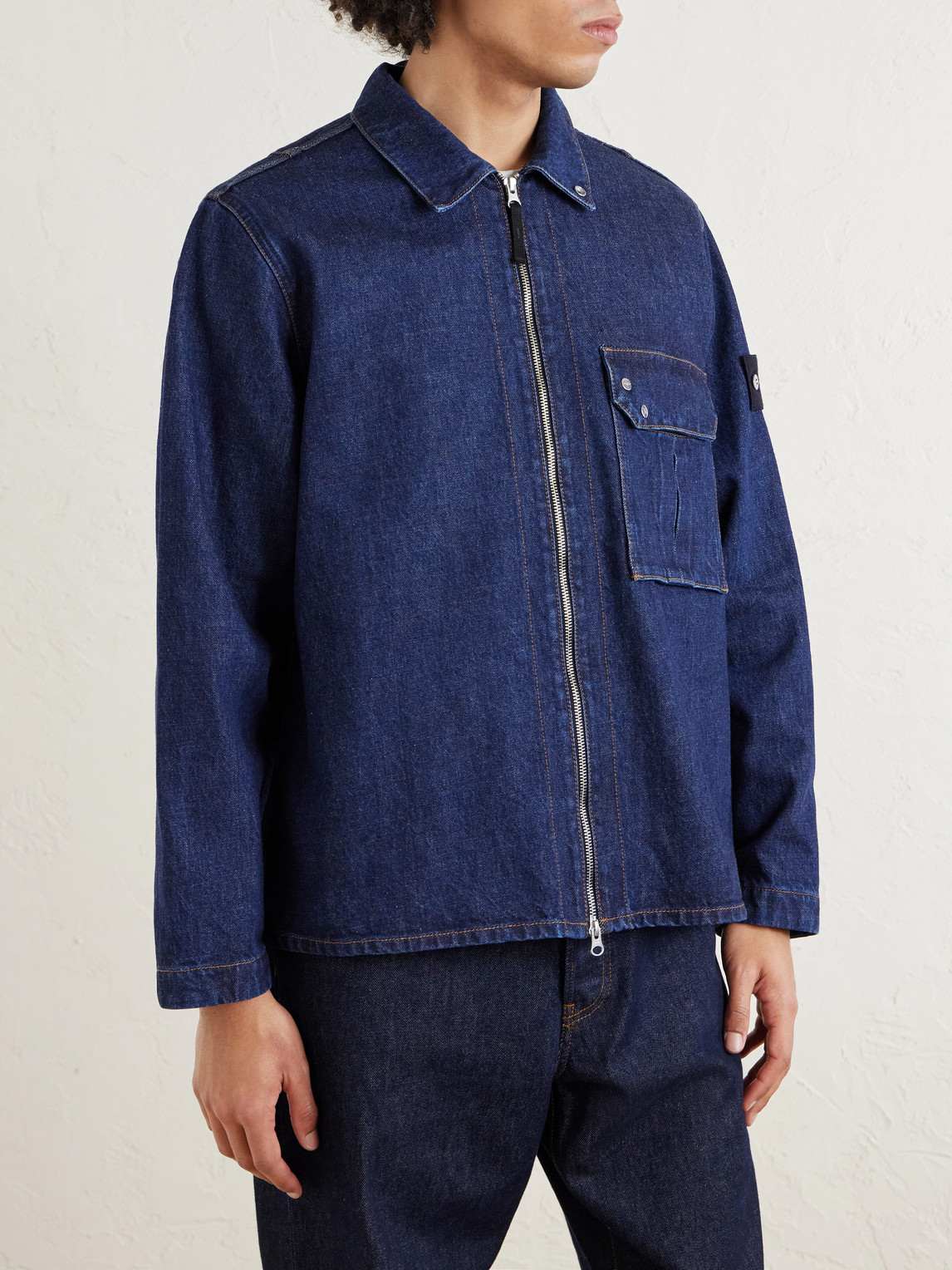 Denim Rinsed Overshirt