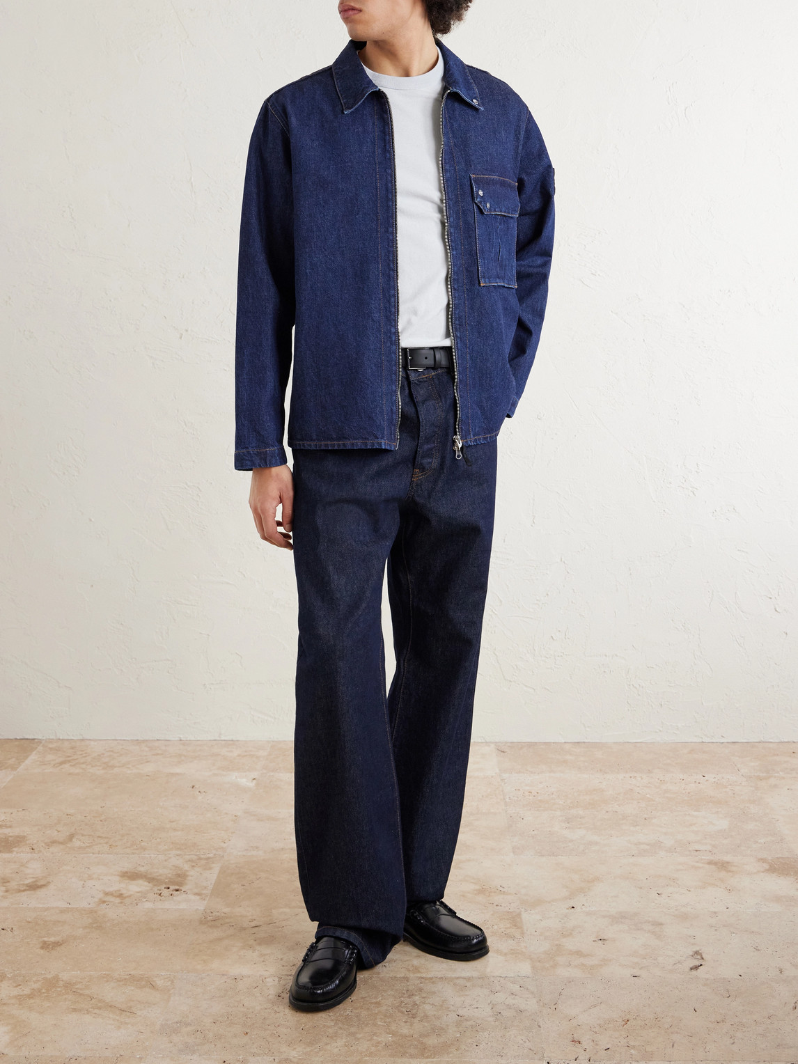 Denim Rinsed Overshirt