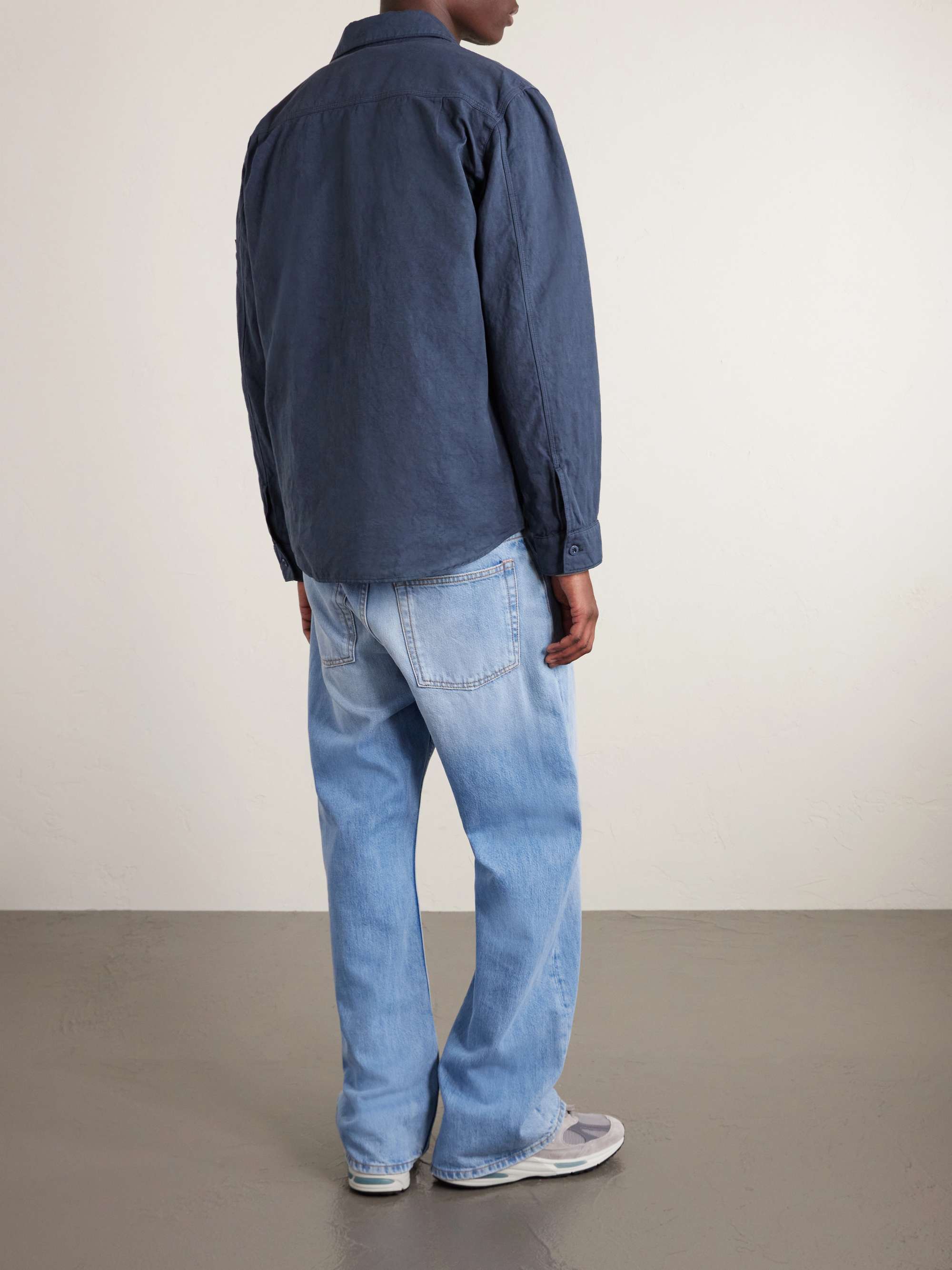 STONE ISLAND STONE ISLAND GHOST Garment-Dyed Cotton and Linen