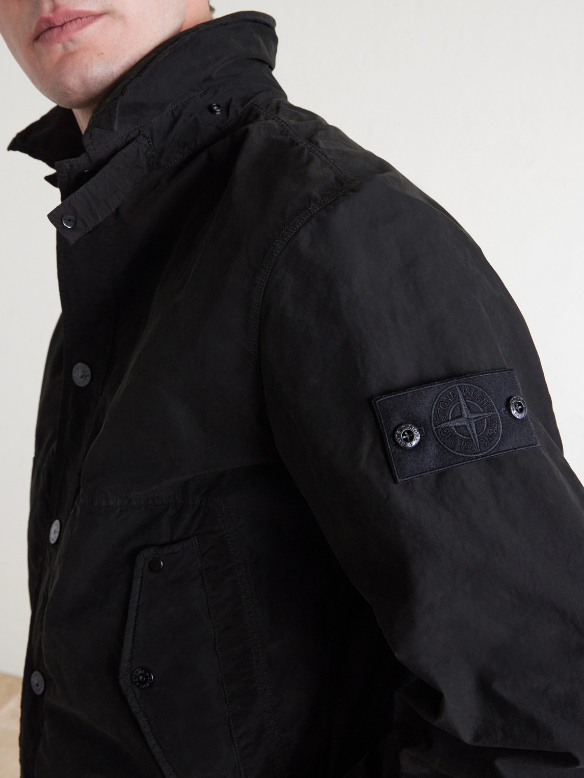Ghost David Garment-Dyed Canvas Jacket