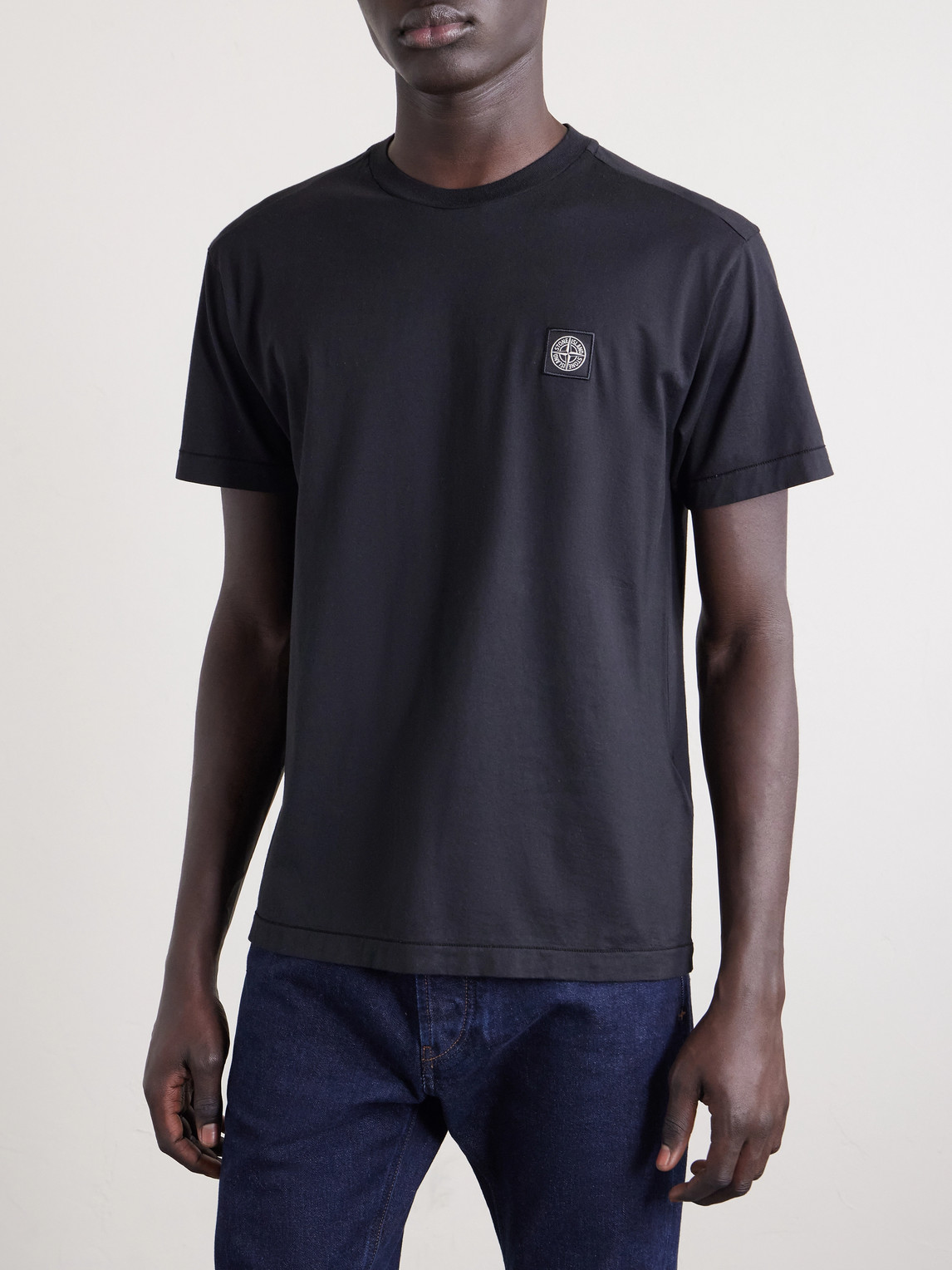 Garment-Dyed Cotton-Jersey T-Shirt