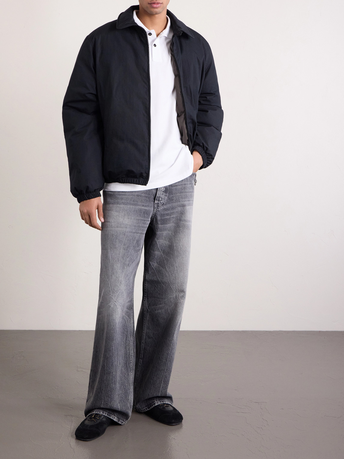 Stretch Cotton-Blend Piqué Polo Shirt