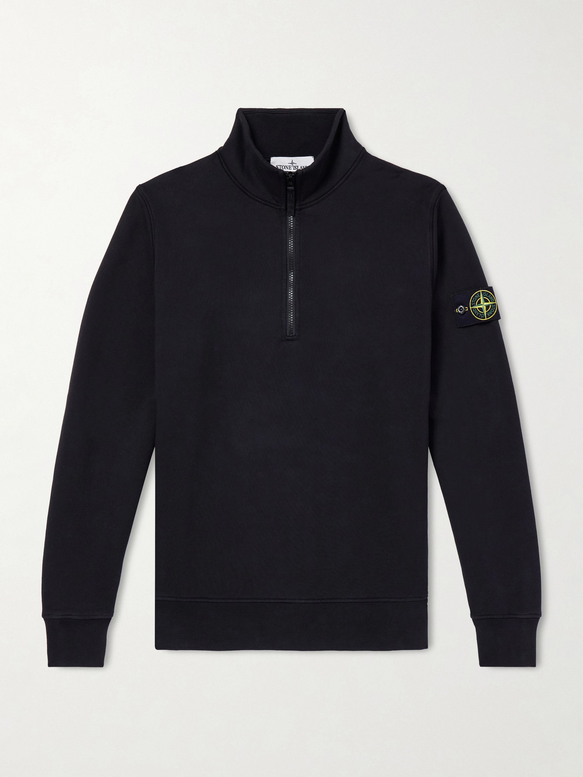 Organic Cotton Fleece Half-Zip Sweatshirt