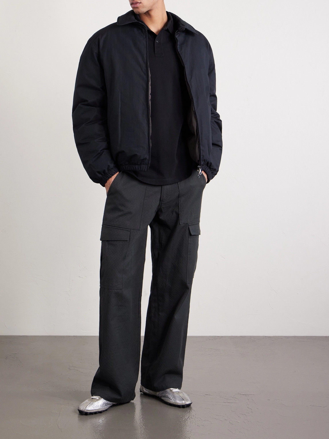 Stretch Cotton-Blend Piqué Polo Shirt