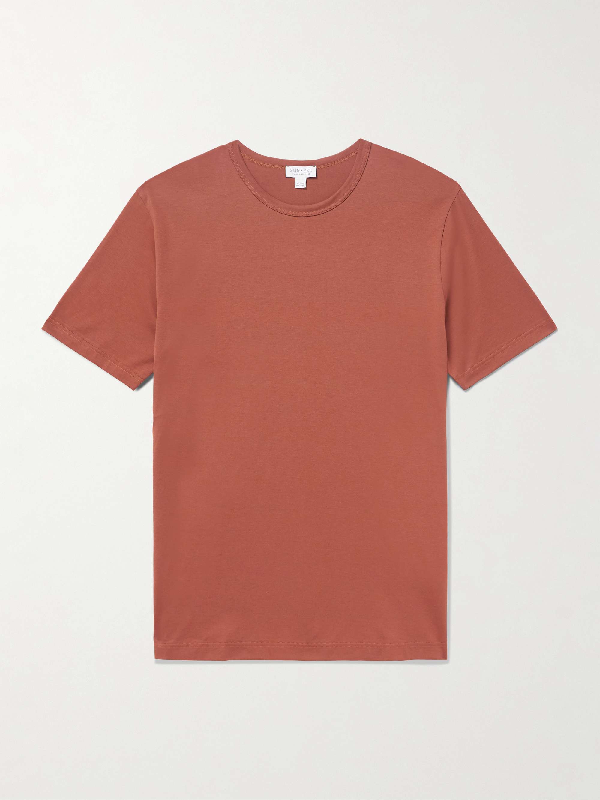 SUNSPEL Supima Cotton-Jersey T-Shirt