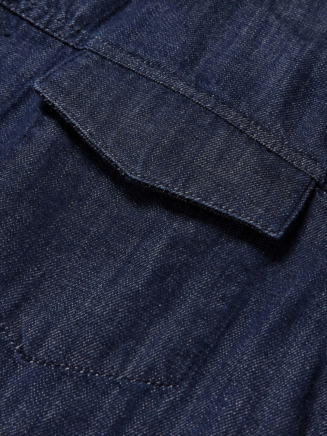 Sunspel Denim Jacket In Blue