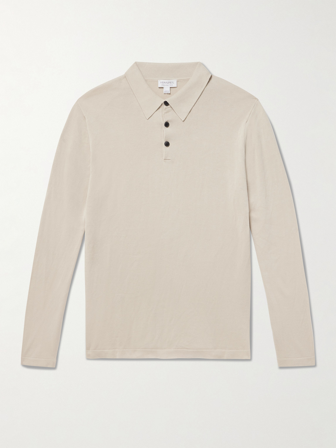 Sunspel Sea Island Cotton-Jersey Polo Shirten
