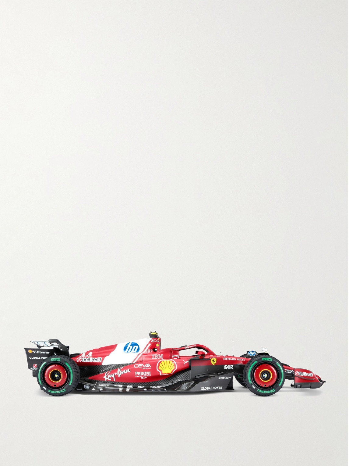 Ferrari SF-25 Lewis Hamilton (2025) 1:8 Model Car
