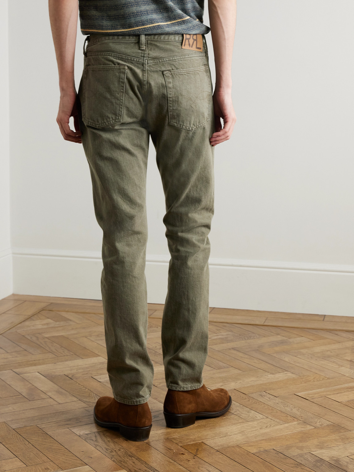  Rrl - Slim-fit Jeans - Men - Green - Uk/us 30 