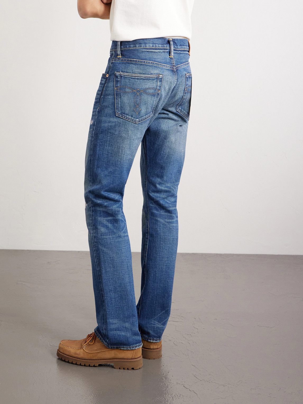  Rrl - Flared Distressed Jeans - Men - Blue - Uk/us 30 