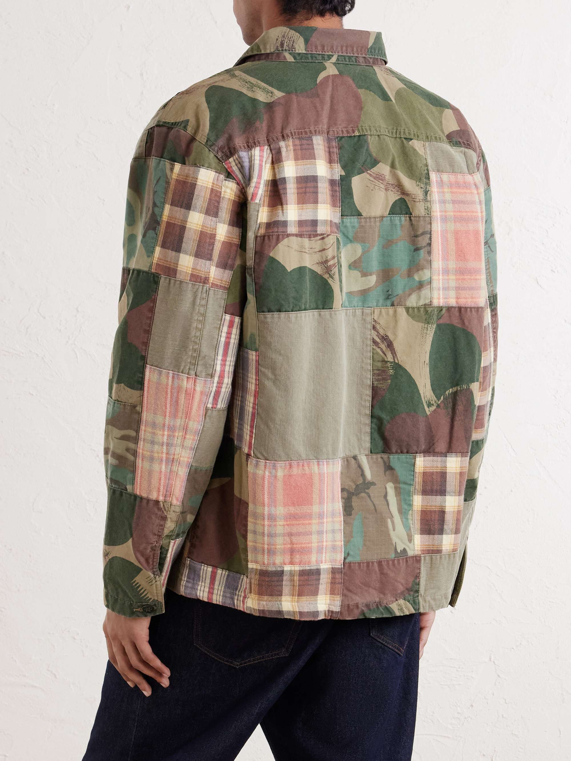 Patchwork Rrl RRL Patchwork Cotton Shirt for Men | MR PORTER