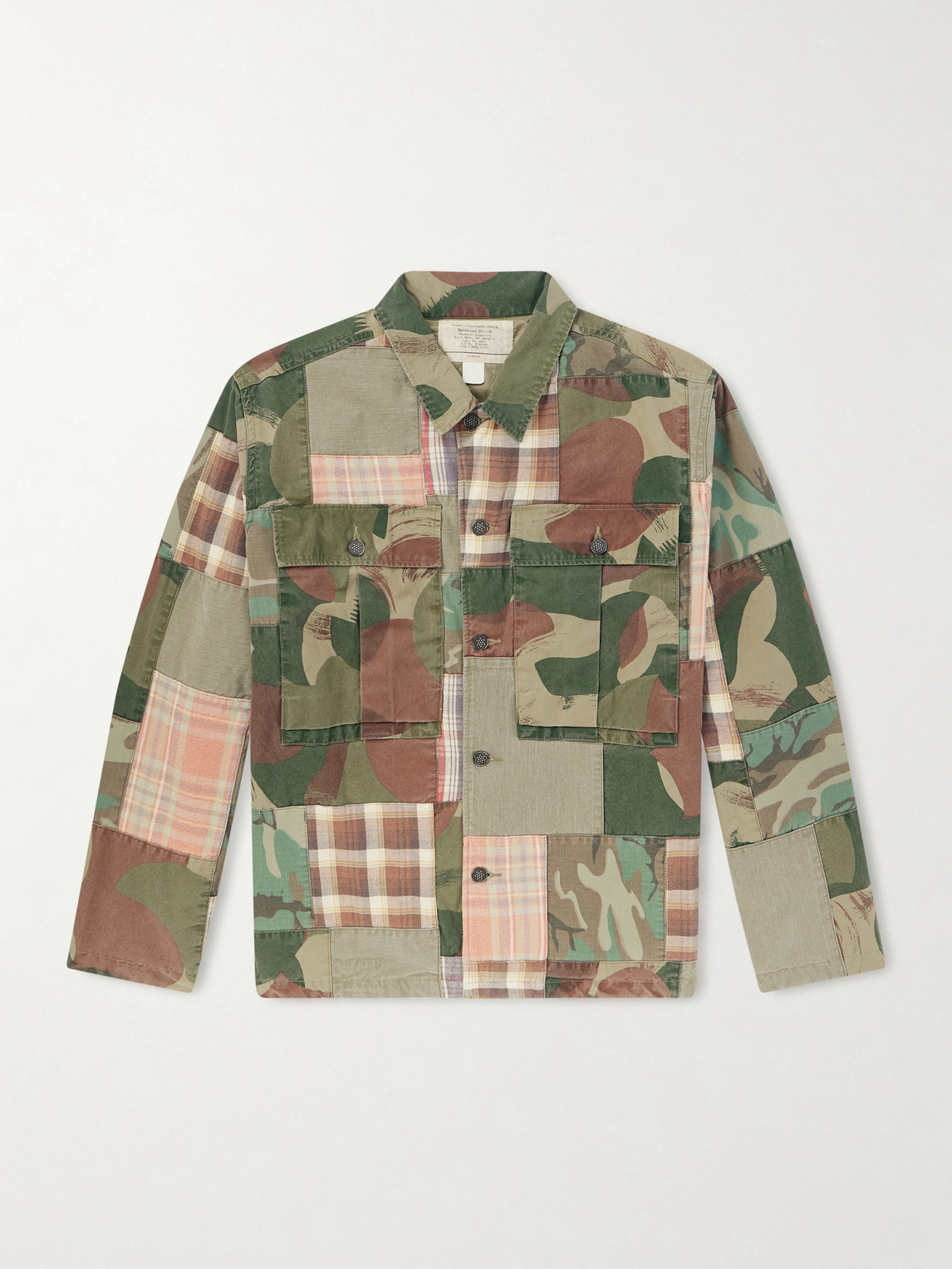 RRL – Patchwork Cotton Shirt