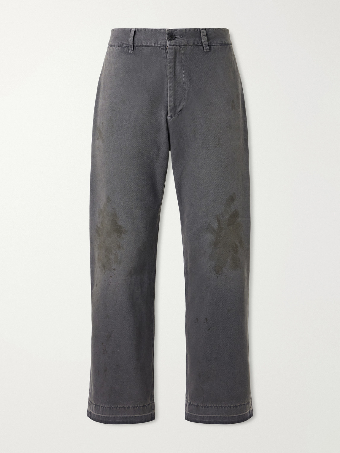 Enfants Riches Déprimés Antique Work Straight-Leg Distressed Cotton Trousers - Men | Thumbnail 7 Enfants Riches Déprimés Antique Work Straight-Leg Distressed Cotton Trousers - Men | Thumbnail 7