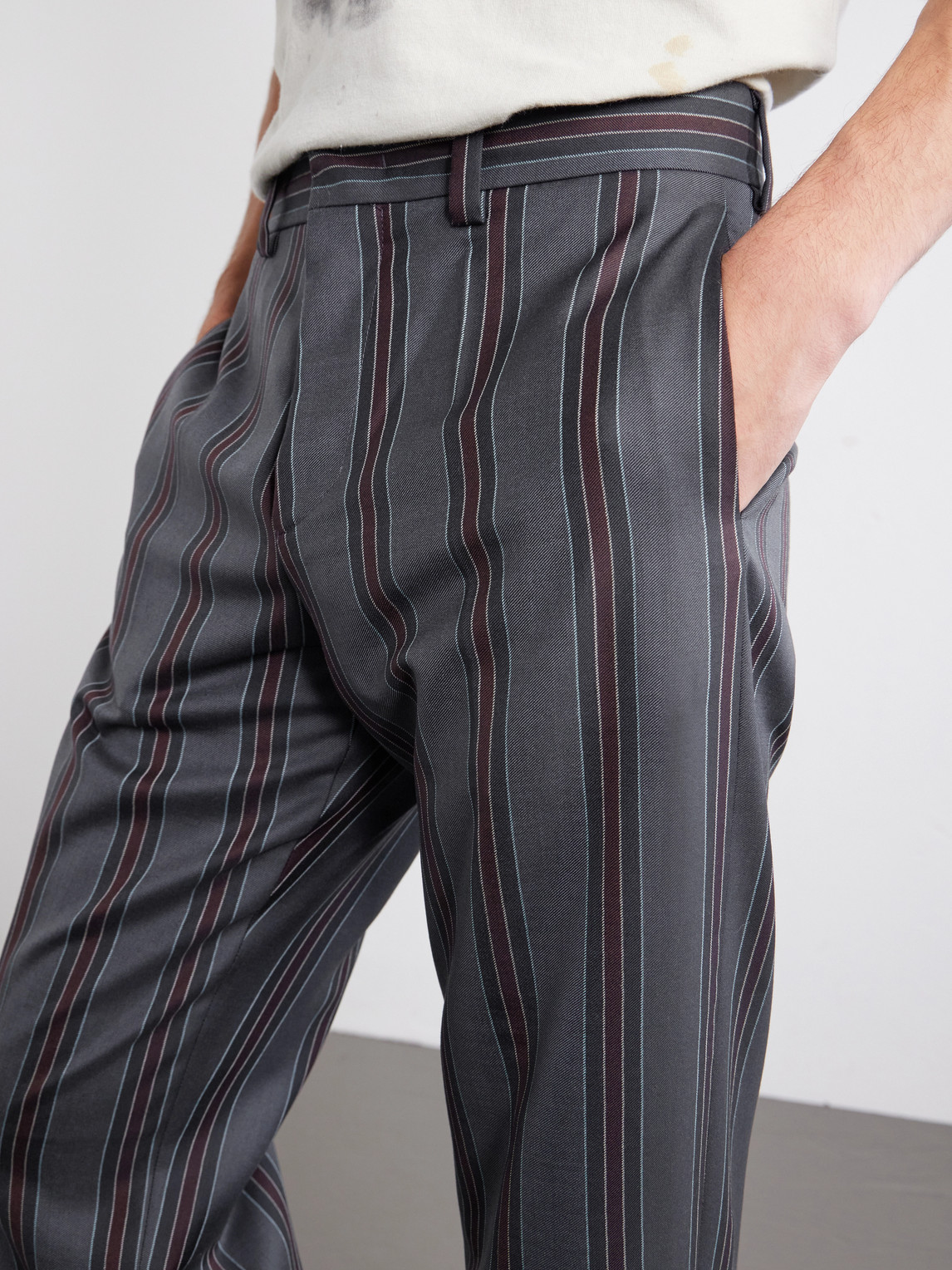 Enfants Riches Déprimés - Henri'S Everyday Straight-Leg Virgin Wool-Twill Trousers