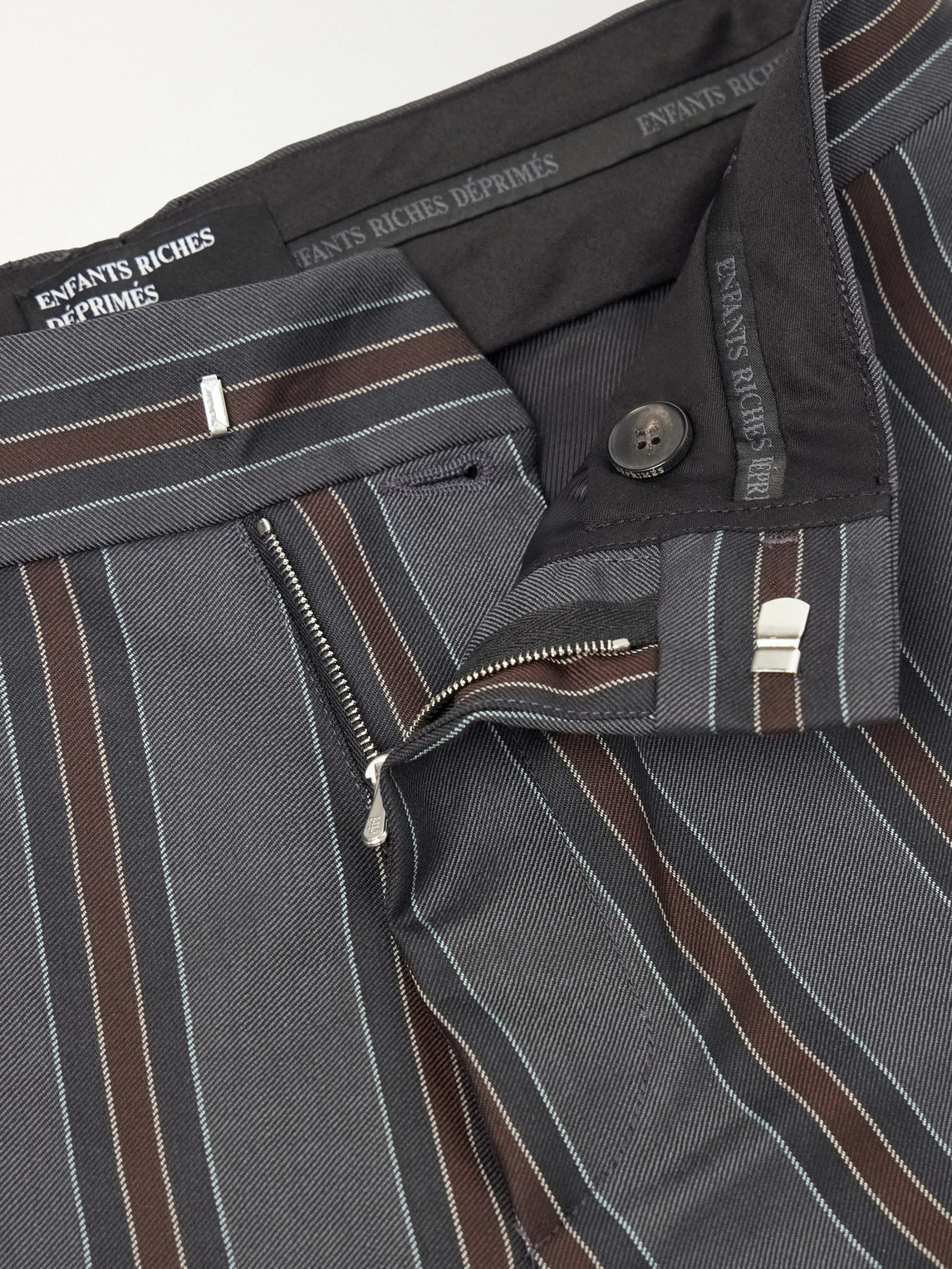 Enfants Riches Déprimés - Henri'S Everyday Straight-Leg Virgin Wool-Twill Trousers