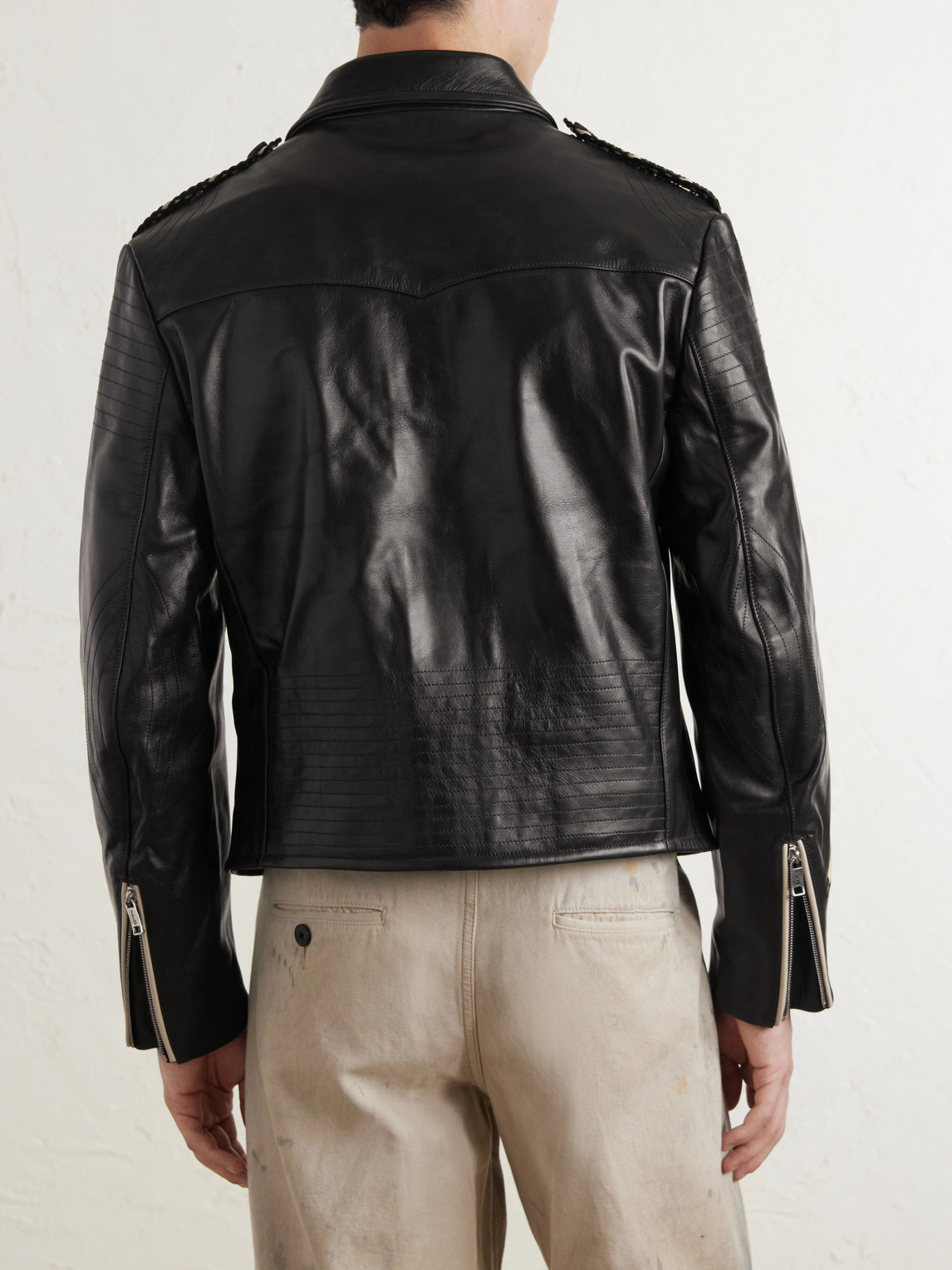 Enfants Riches Déprimés Afterlife Leather Jacket - Men | Thumbnail 4 Enfants Riches Déprimés Afterlife Leather Jacket - Men | Thumbnail 4