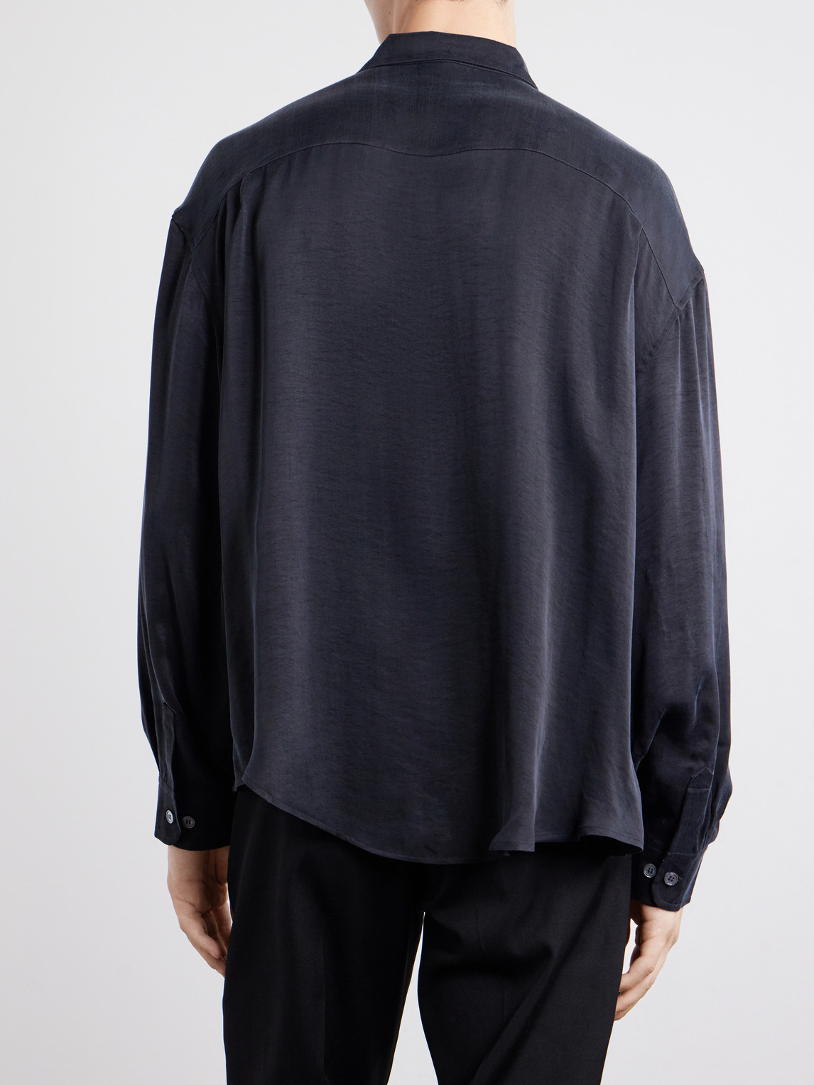 Enfants Riches Déprimés - Henri'S Everyday Distressed Satin Shirt