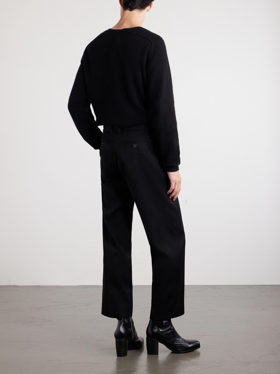 Enfants Riches Déprimés - Henri'S Everyday Straight-Leg Virgin Wool-Twill Trousers