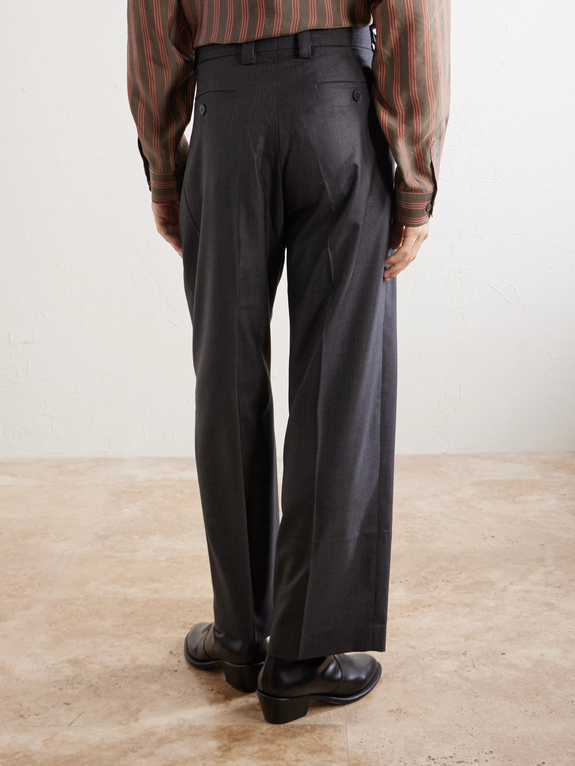 Enfants Riches Déprimés - Tapered Virgin-Wool Trousers