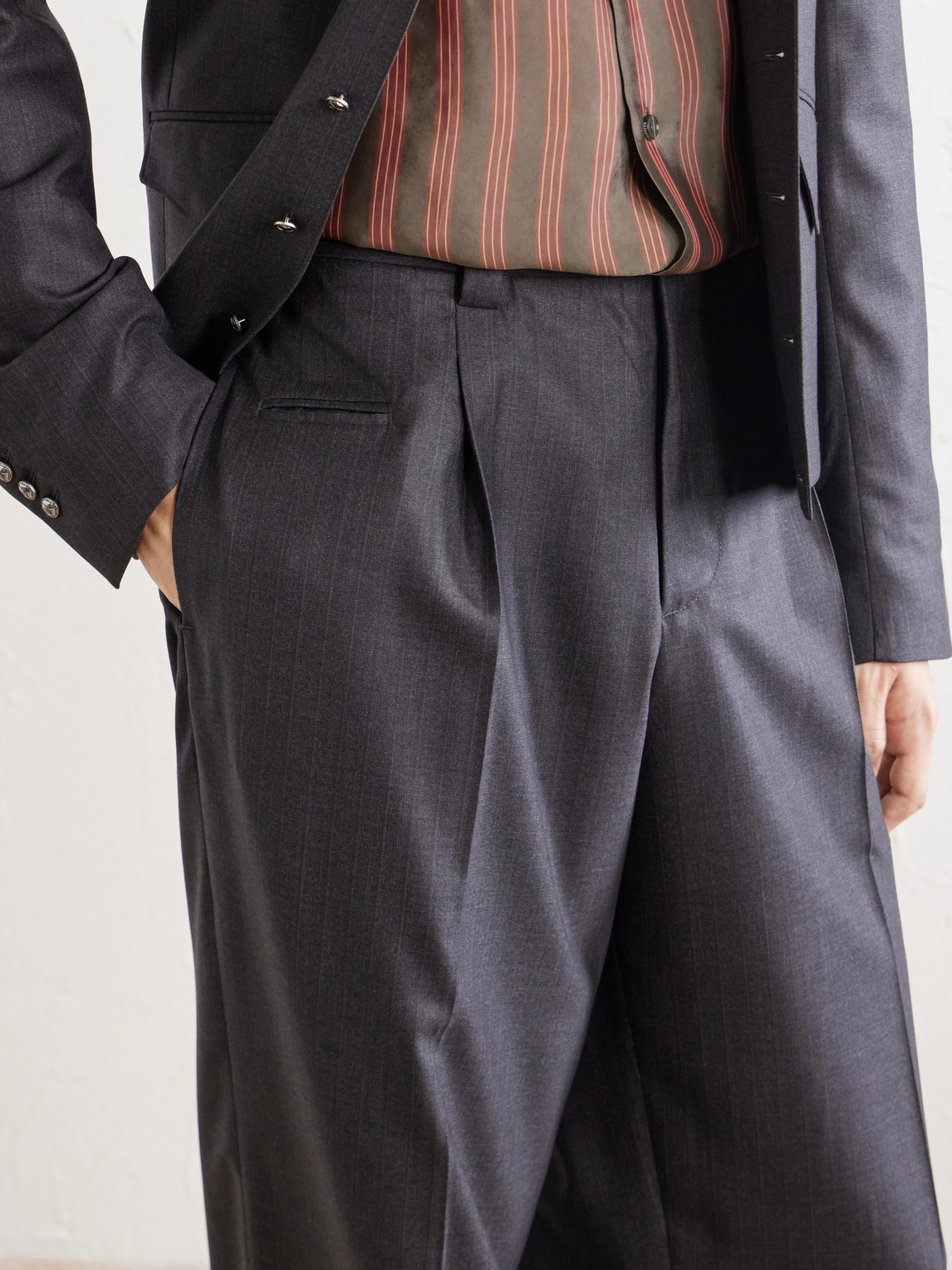 Enfants Riches Déprimés - Tapered Virgin-Wool Trousers