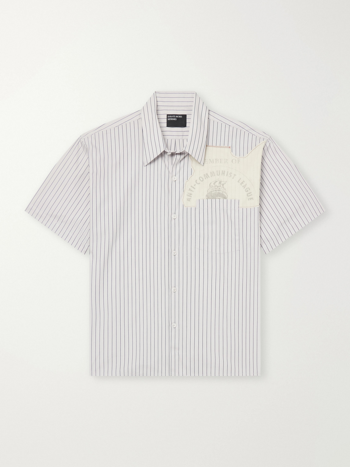 Enfants Riches Déprimés - Striped Cotton-Oxford Shirt