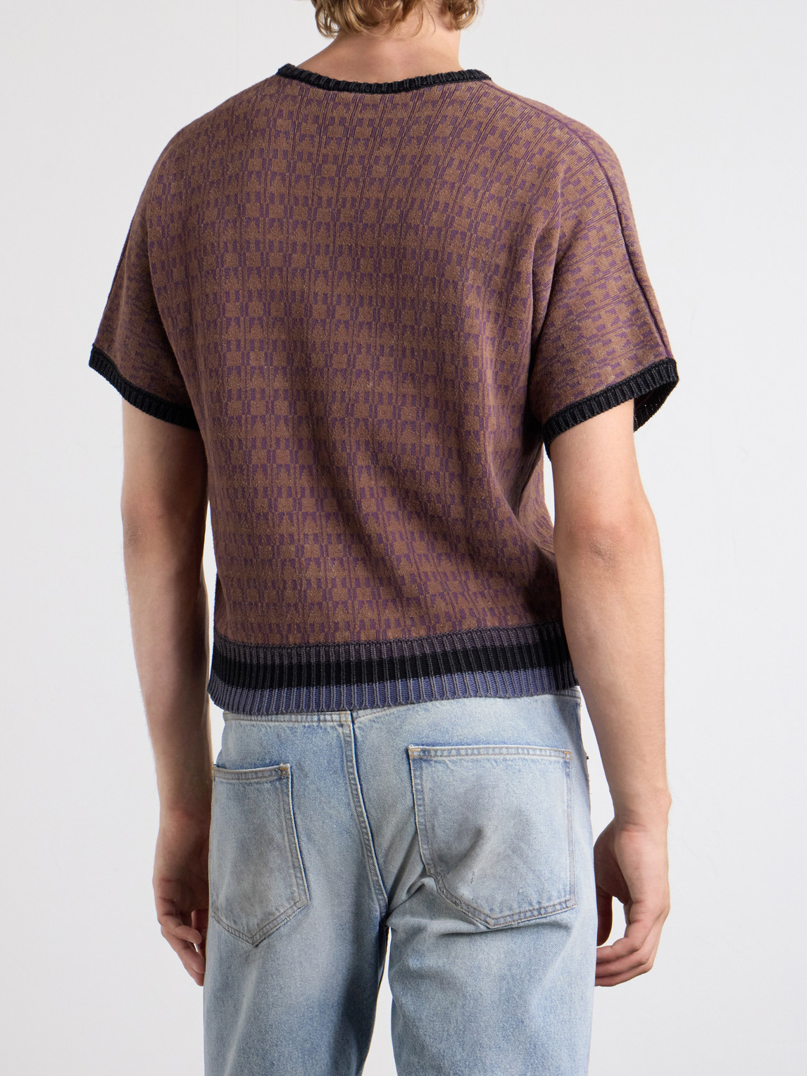 Enfants Riches Déprimés - Vienna Cotton-Jacquard Sweater