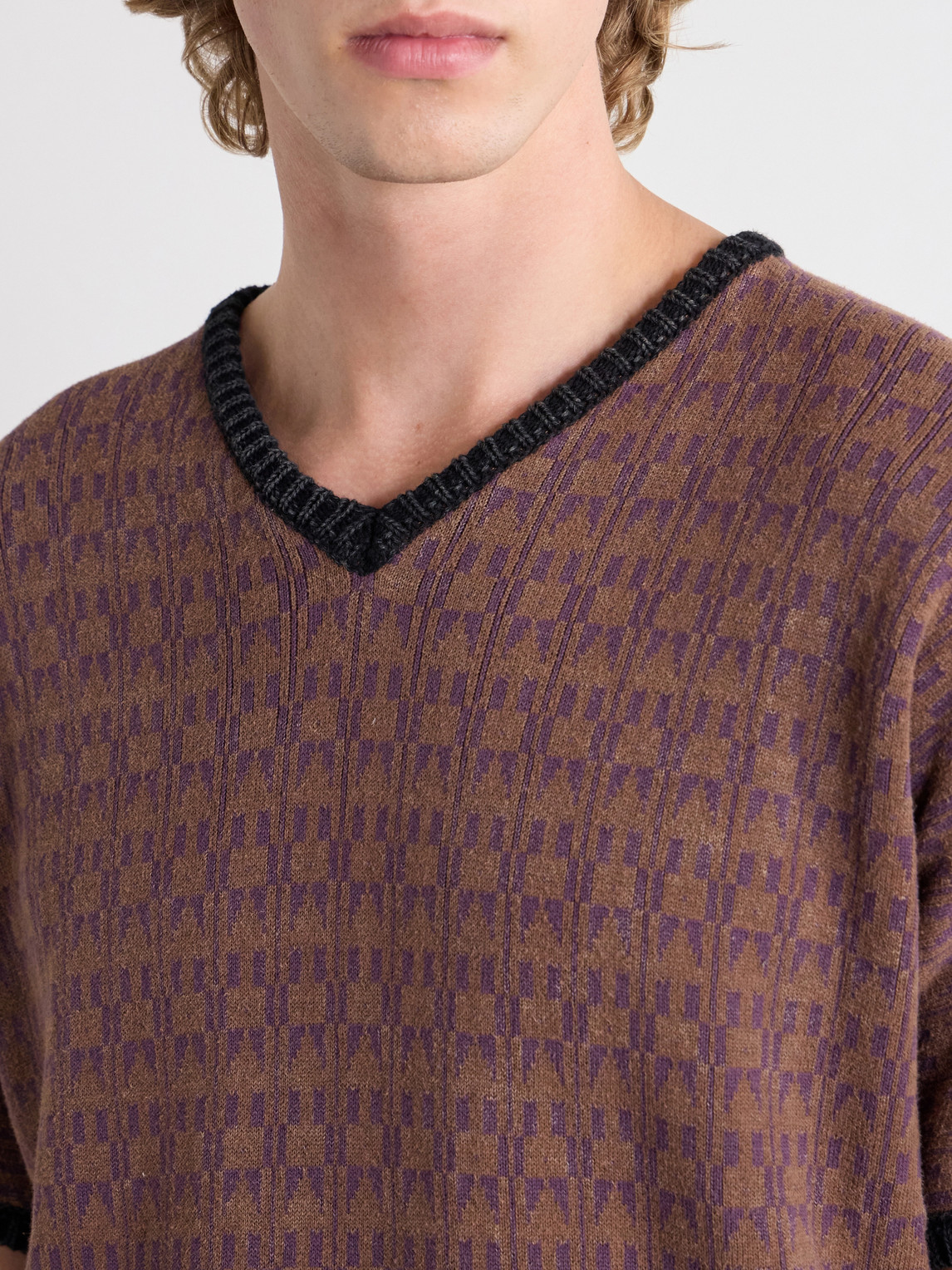 Enfants Riches Déprimés - Vienna Cotton-Jacquard Sweater