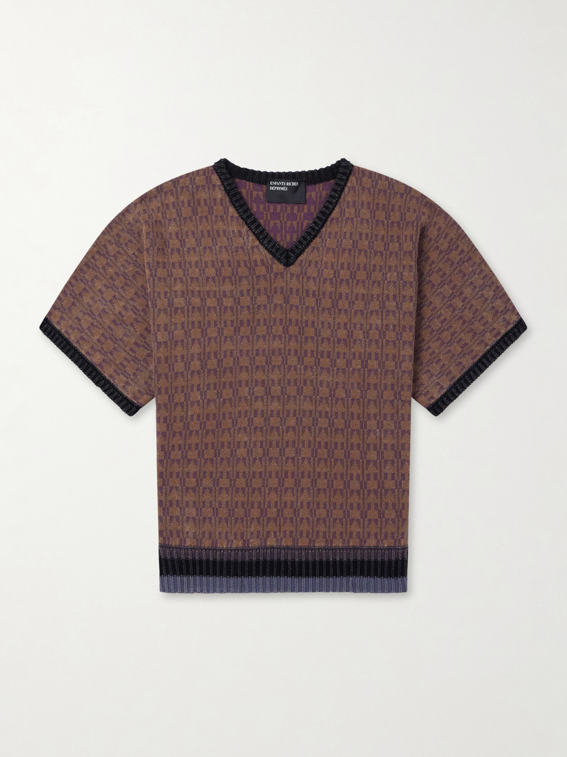 Enfants Riches Déprimés Vienna Cotton-Jacquard Sweater - Men | Thumbnail 6 Enfants Riches Déprimés Vienna Cotton-Jacquard Sweater - Men | Thumbnail 6