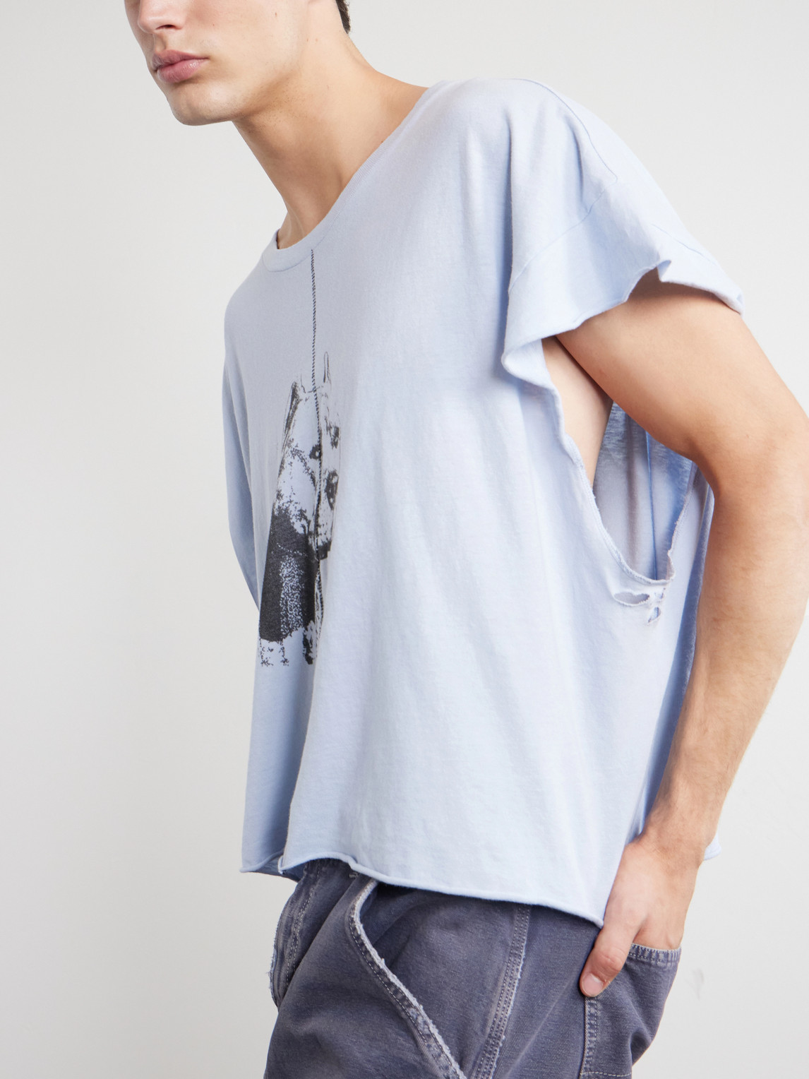 Enfants Riches Déprimés Na Pitbull Distressed Printed Cotton-Jersey T-Shirt - Men | Thumbnail 5 Enfants Riches Déprimés Na Pitbull Distressed Printed Cotton-Jersey T-Shirt - Men | Thumbnail 5