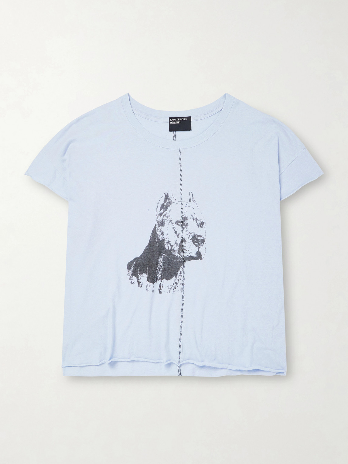 Enfants Riches Déprimés Na Pitbull Distressed Printed Cotton-Jersey T-Shirt - Men