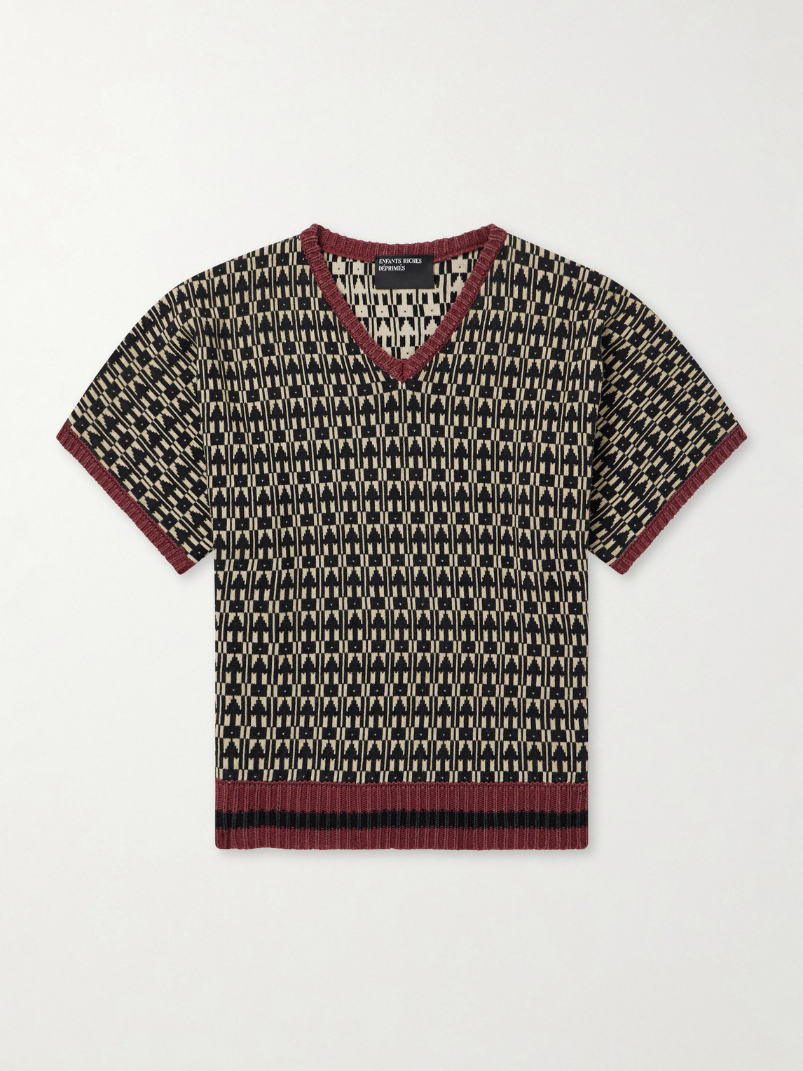Enfants Riches Déprimés Vienna Cotton-Jacquard Sweater - Men | Thumbnail 6 Enfants Riches Déprimés Vienna Cotton-Jacquard Sweater - Men | Thumbnail 6