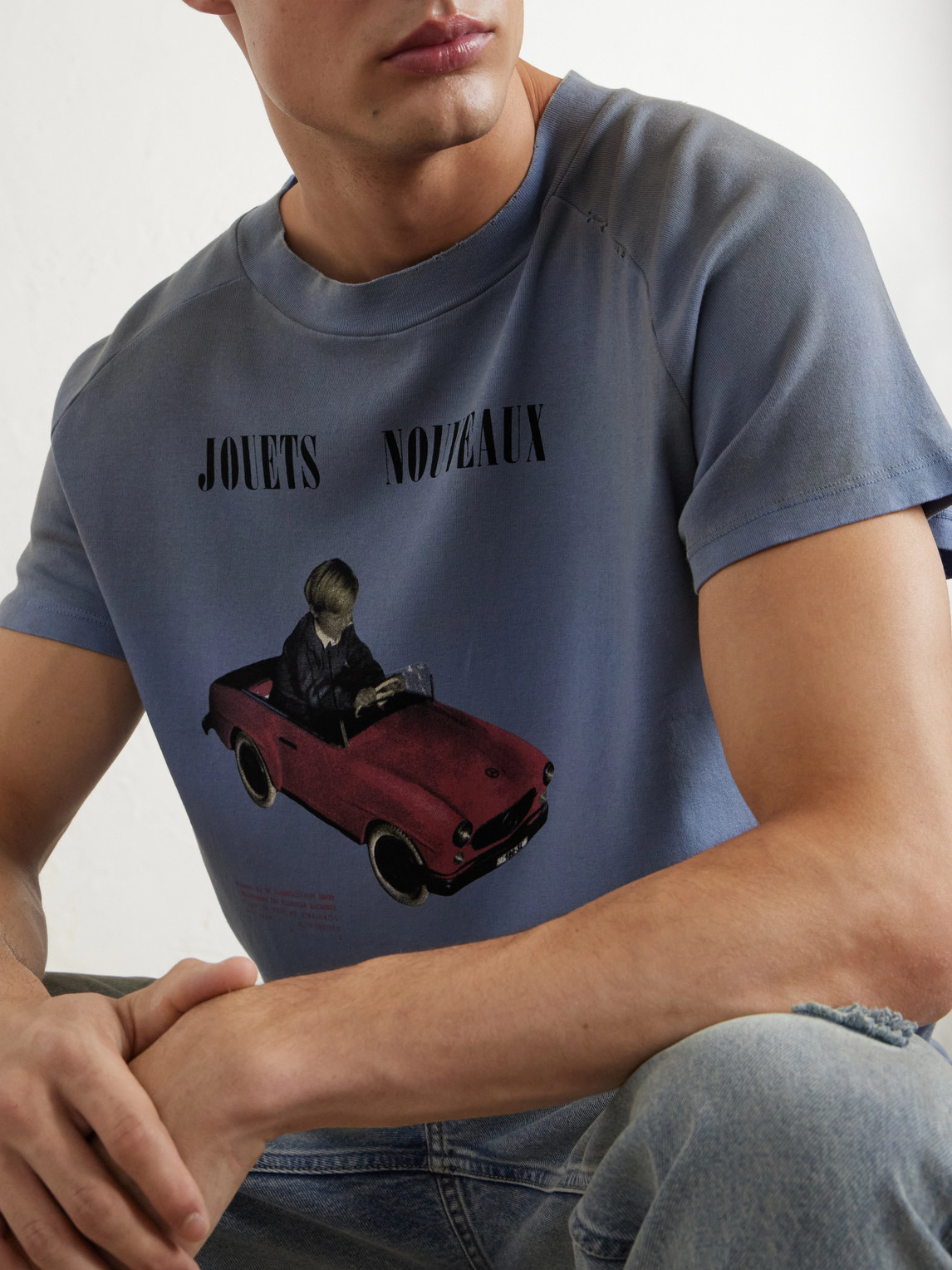 Enfants Riches Déprimés Jouets Nouveaux Distressed Printed Cotton-Jersey T-Shirt - Men | Thumbnail 5 Enfants Riches Déprimés Jouets Nouveaux Distressed Printed Cotton-Jersey T-Shirt - Men | Thumbnail 5