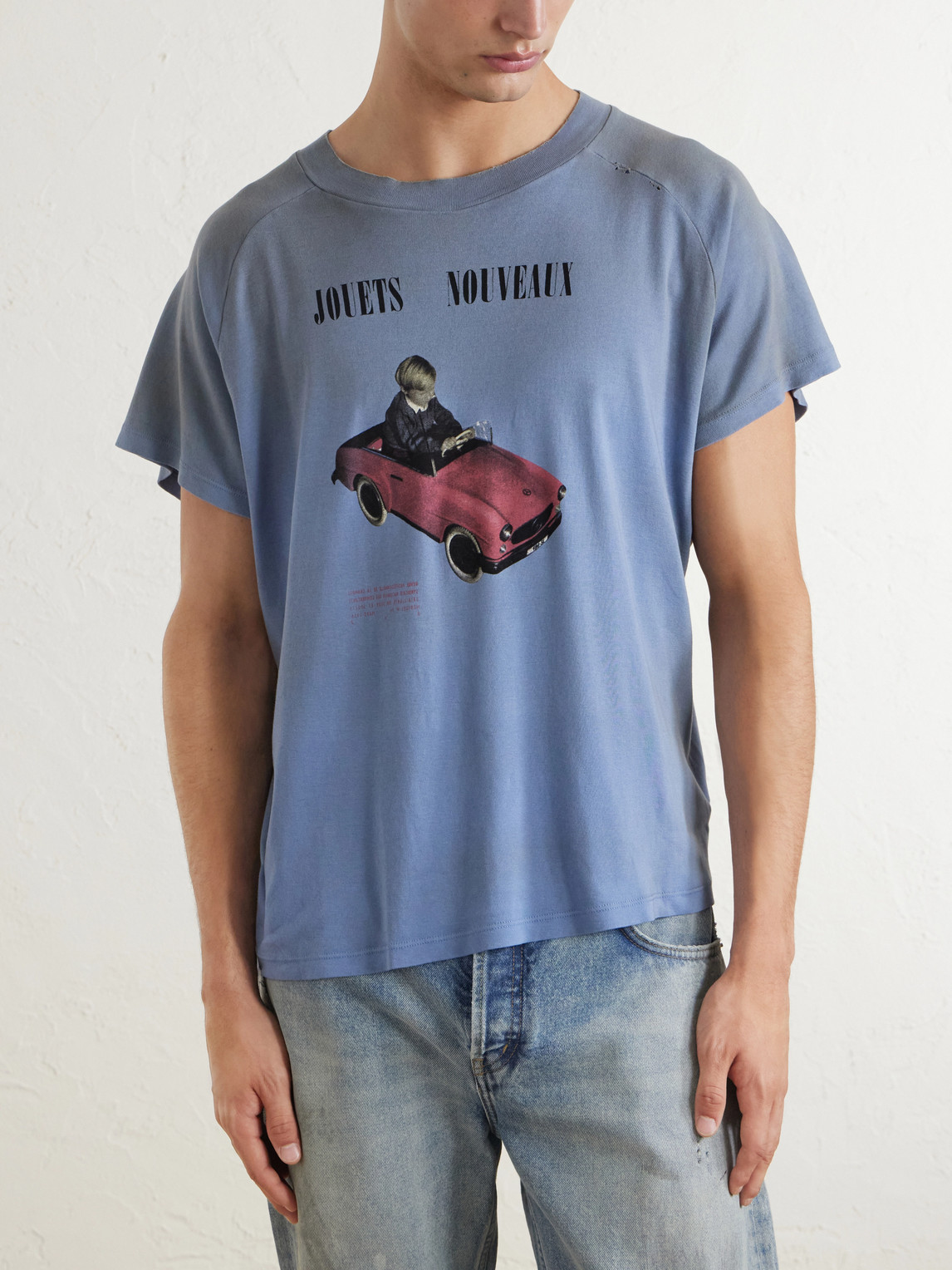 Enfants Riches Déprimés Jouets Nouveaux Distressed Printed Cotton-Jersey T-Shirt - Men | Thumbnail 3 Enfants Riches Déprimés Jouets Nouveaux Distressed Printed Cotton-Jersey T-Shirt - Men | Thumbnail 3