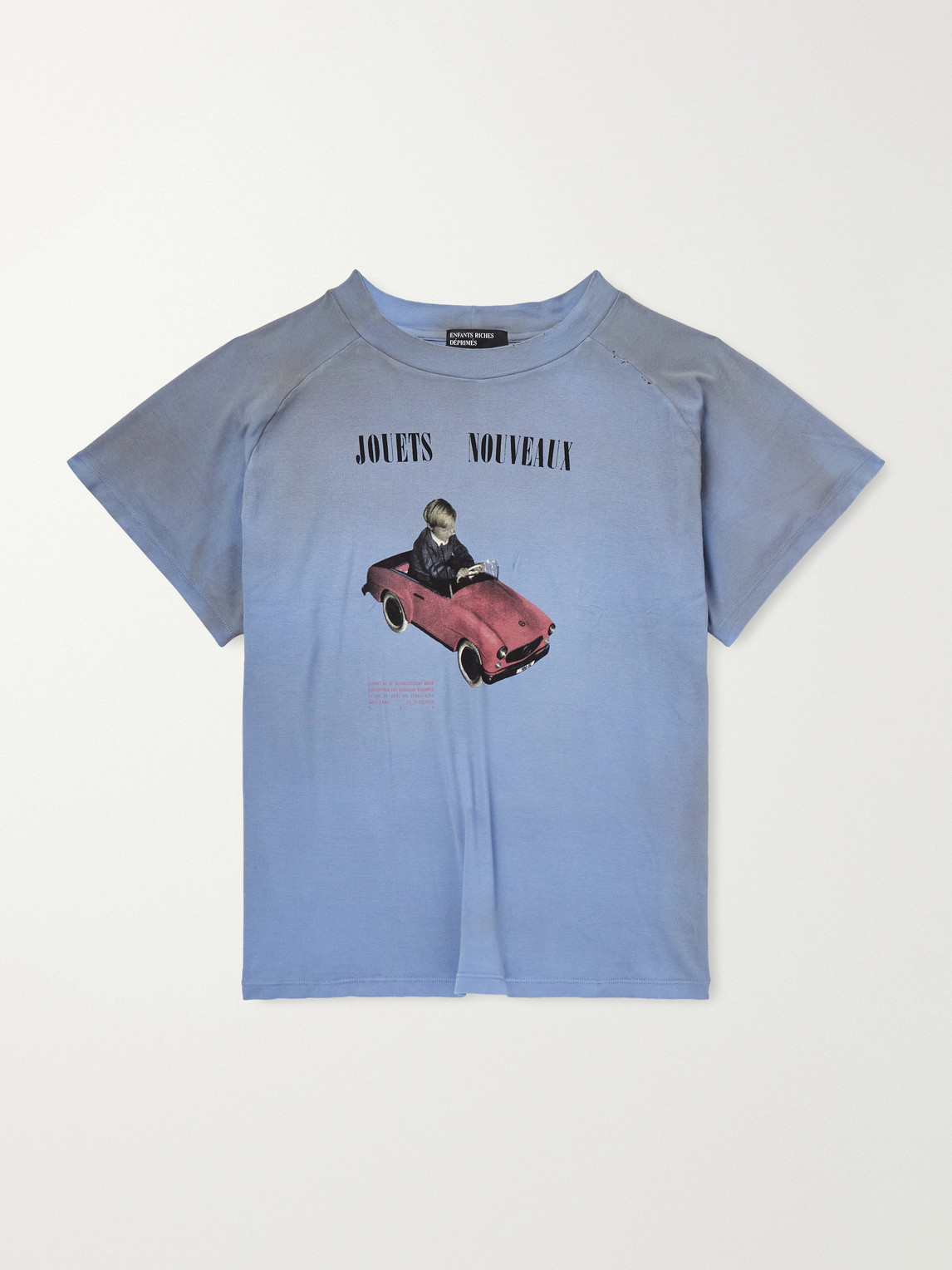 Enfants Riches Déprimés Jouets Nouveaux Distressed Printed Cotton-Jersey T-Shirt - Men - Women's Clothing