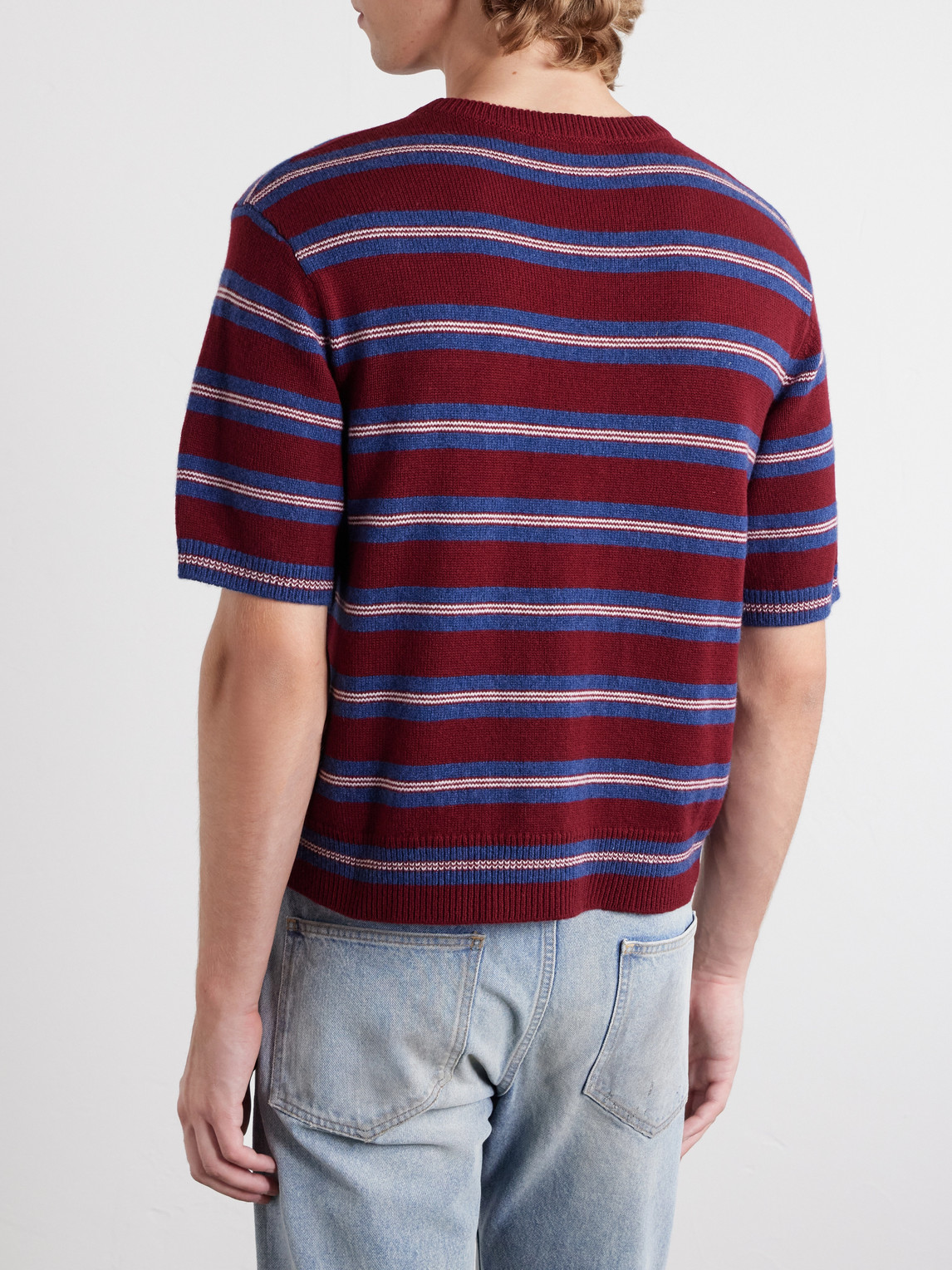 Enfants Riches Déprimés - Eddie Striped Cashmere Shirt