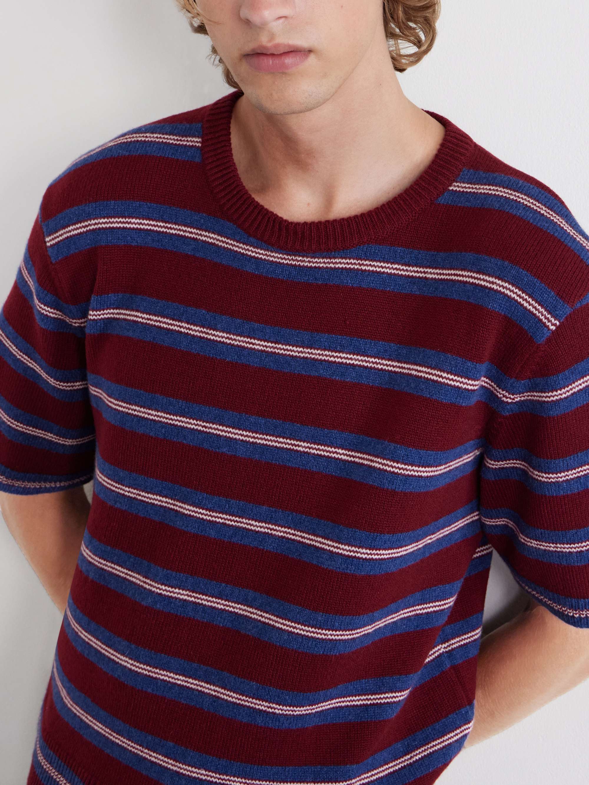 ENFANTS RICHES DÉPRIMÉS Eddie Striped Cashmere Shirt for Men | MR