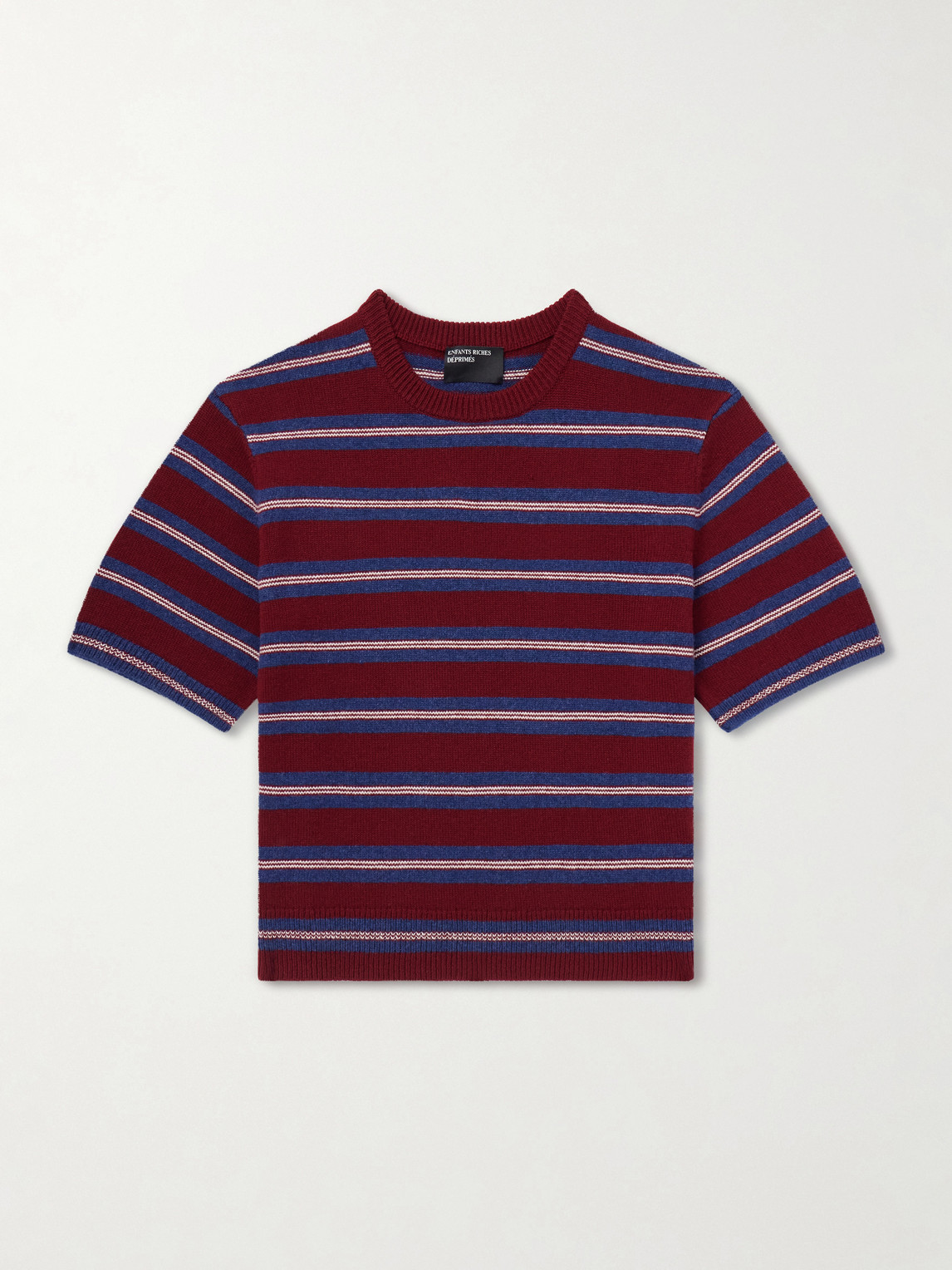 Enfants Riches Déprimés Eddie Striped Cashmere Shirt - Men | Thumbnail 6 Enfants Riches Déprimés Eddie Striped Cashmere Shirt - Men | Thumbnail 6